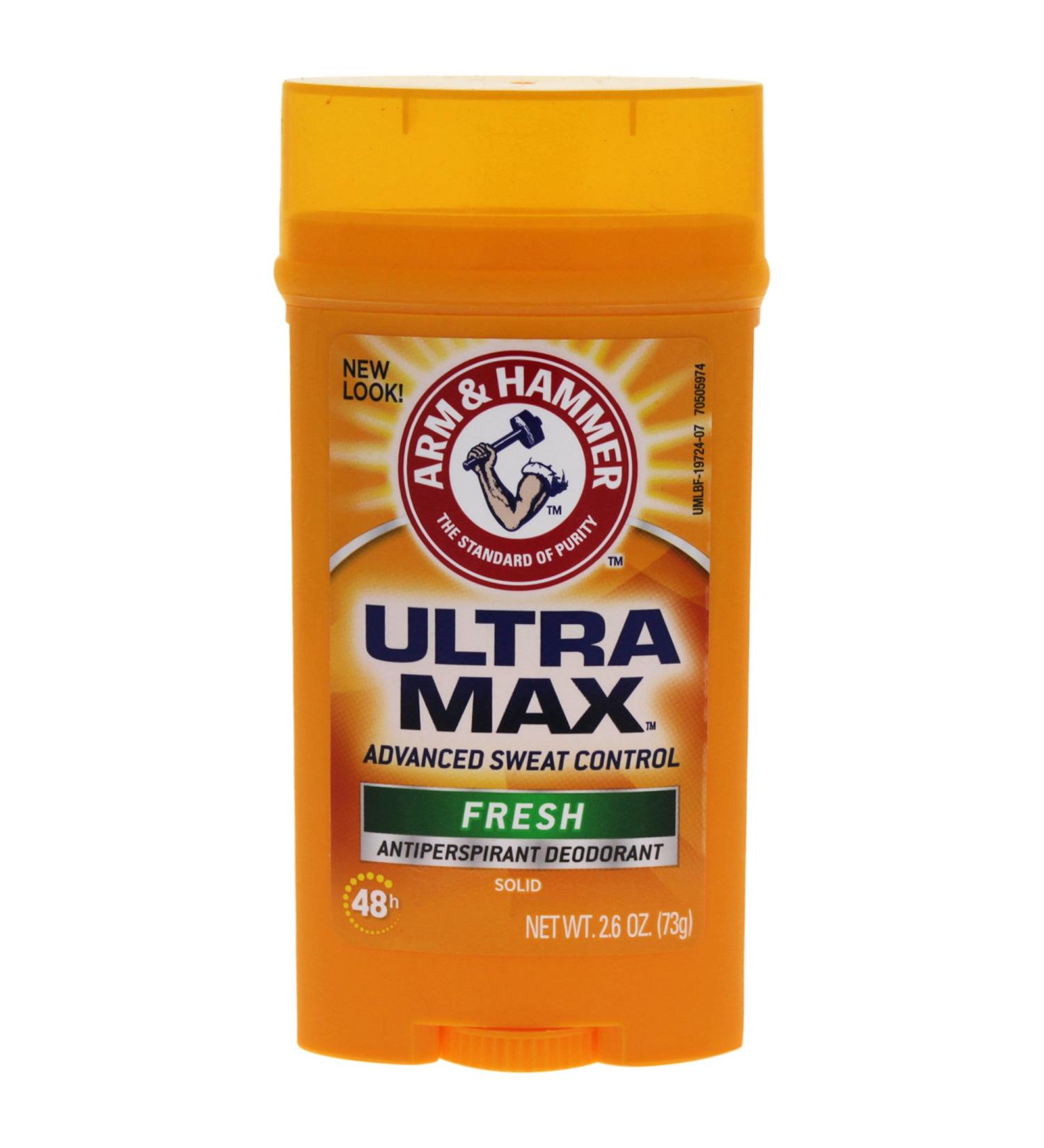 Arm & Hammer Ultra Max Fresh Antiperspirant Deodorant 2.6 Oz - Buy Online on SooperMarket.com