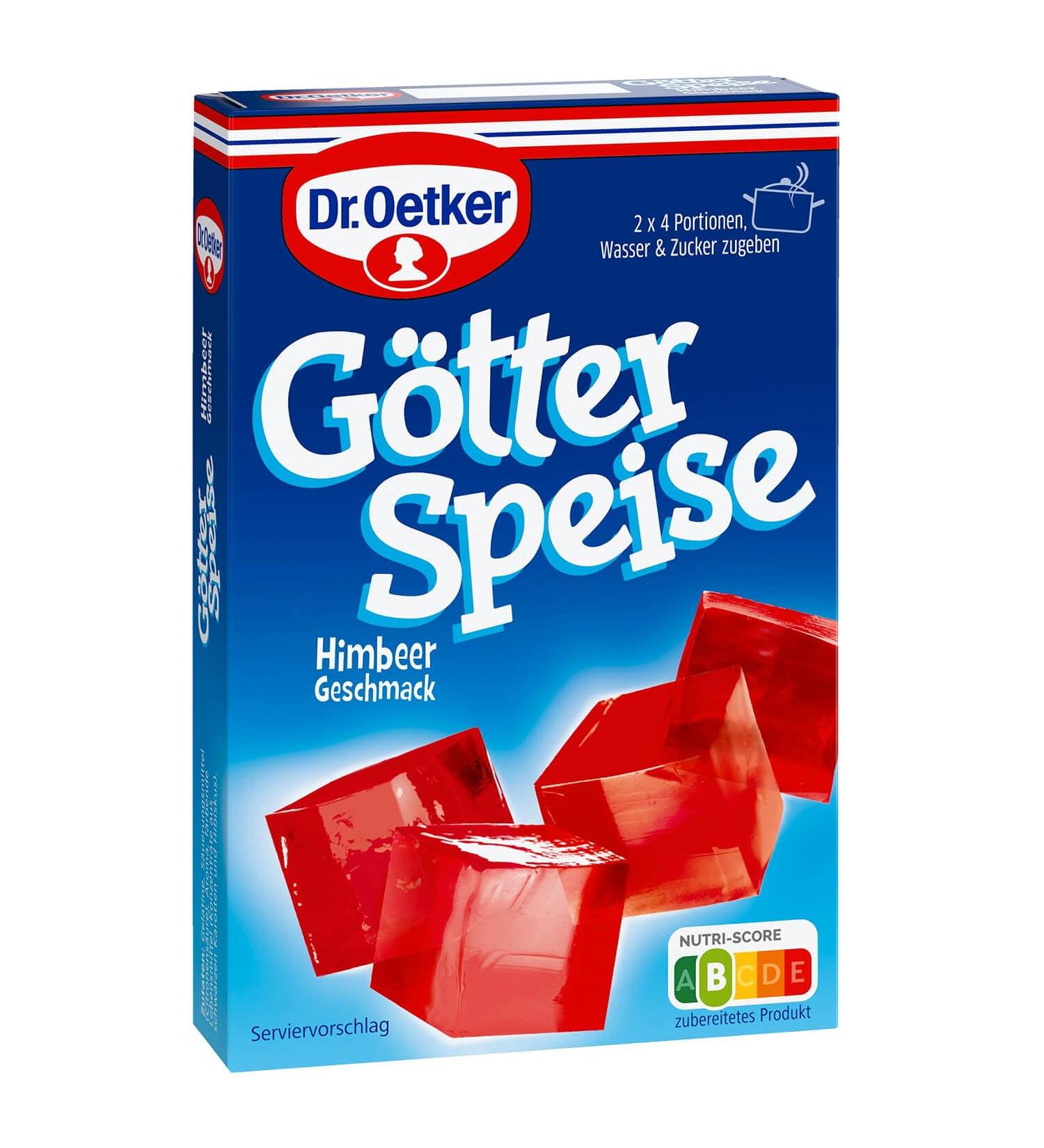 Dr Oetker G tterspeise Jello Jelly Powder 2x 12.6g Sachets (Raspberry) - imported by DFB - Buy Online on SooperMarket.com