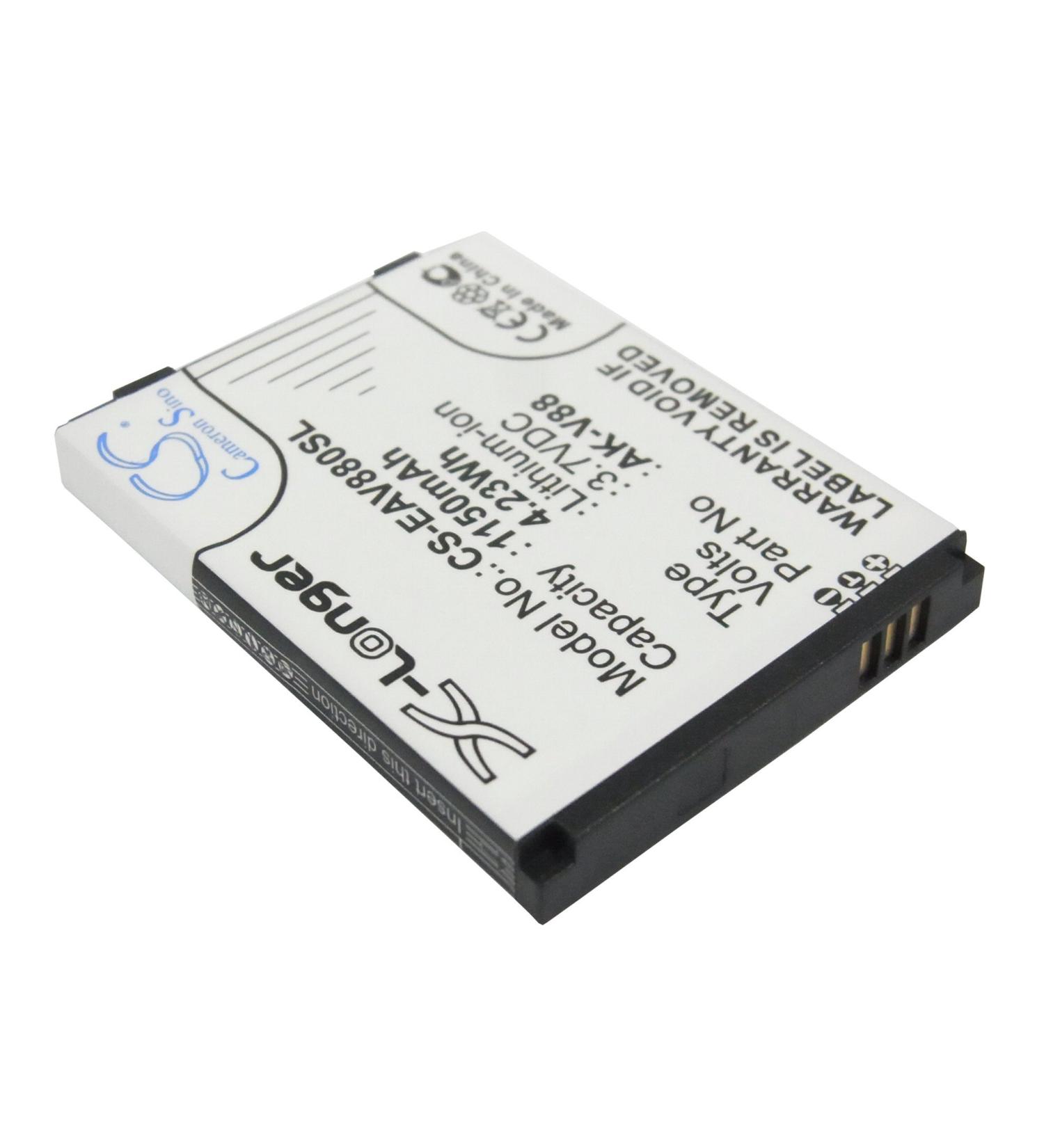 Buy Compatible 1150mAh Battery for Emporia AK-V88 & Connect - International Shipping Available - Buy Online on SooperMarket.com