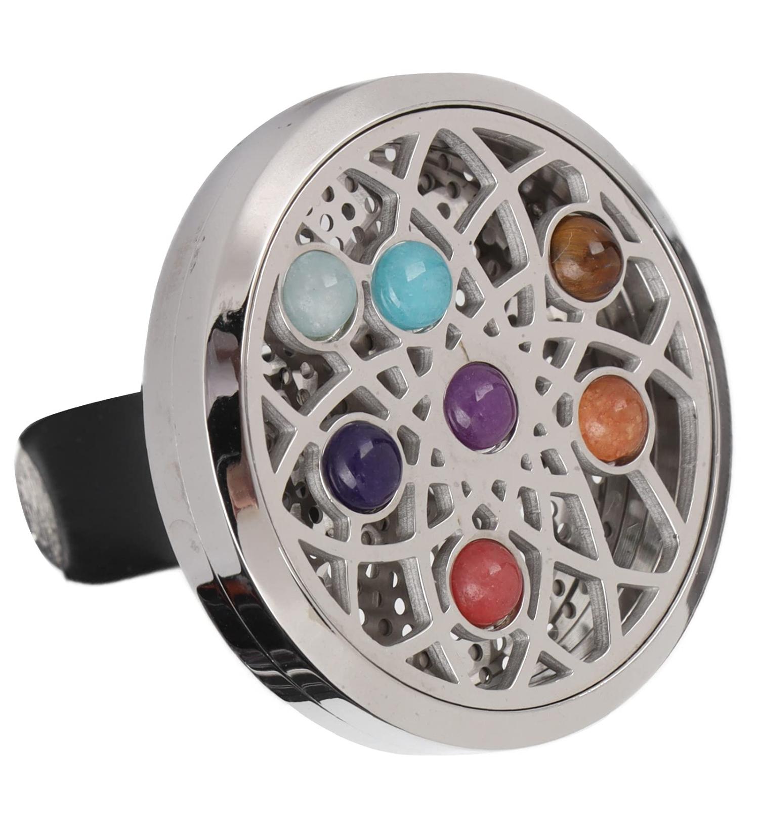 Car Diffuser Vent Clip - Relieve Stress Long Lasting Convenient to Use Aromatherapy Essential Oil Air Freshener for Cars - Buy Online on SooperMarket.com
