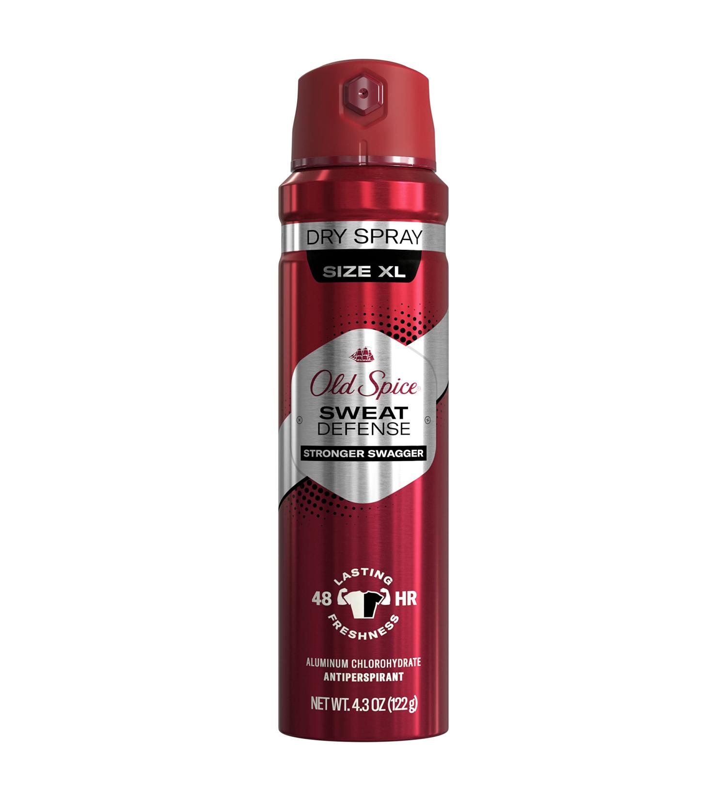Old Spice Men's Antipespirant & Deodorant Invisible Dry Spray Stronger Swagger 4.3 Ounce