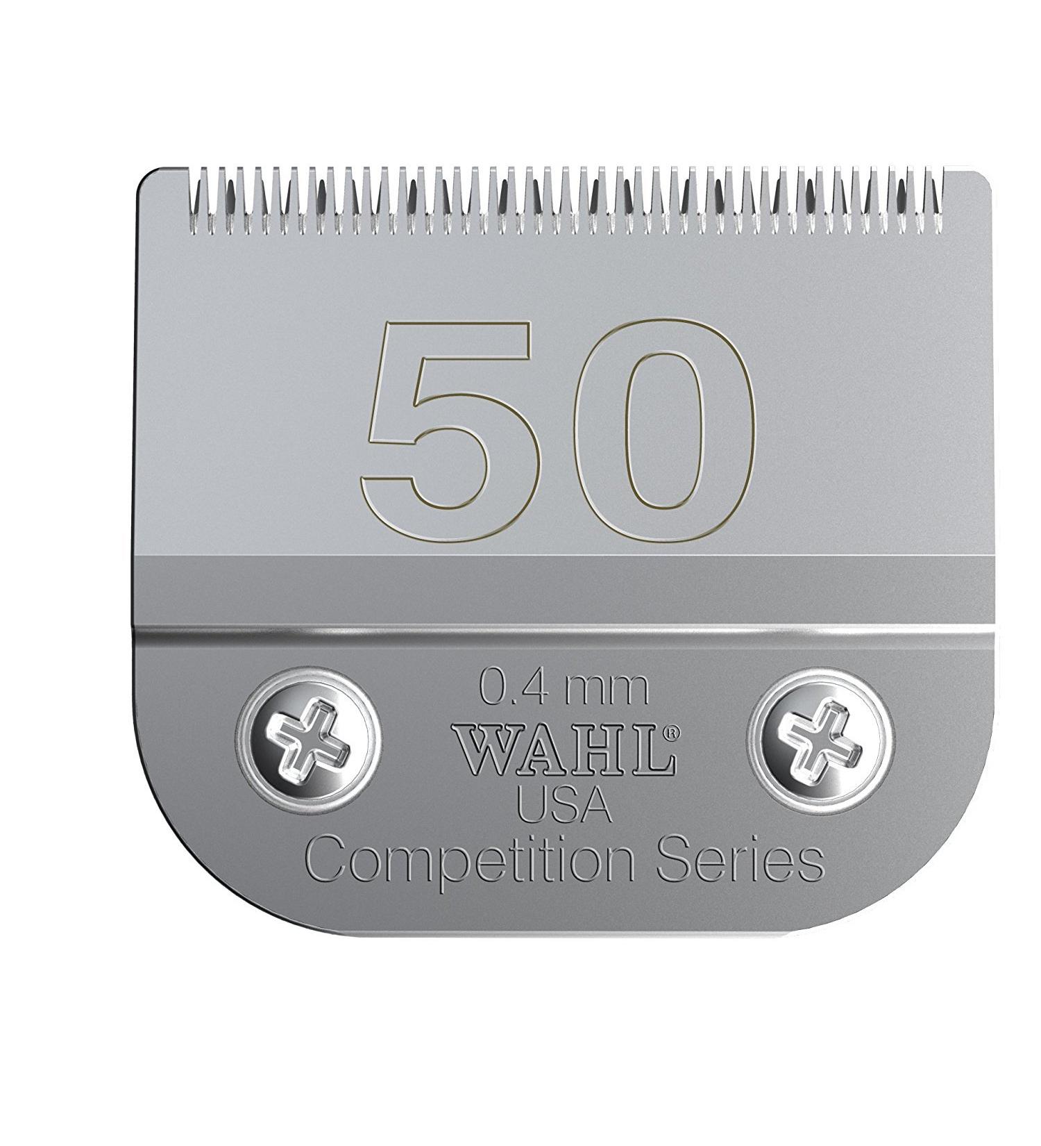 WAHL Competition Replacement Full Tooth Blade #50 - 0.4MM Set | International Shipping Available - Buy Online on SooperMarket.com