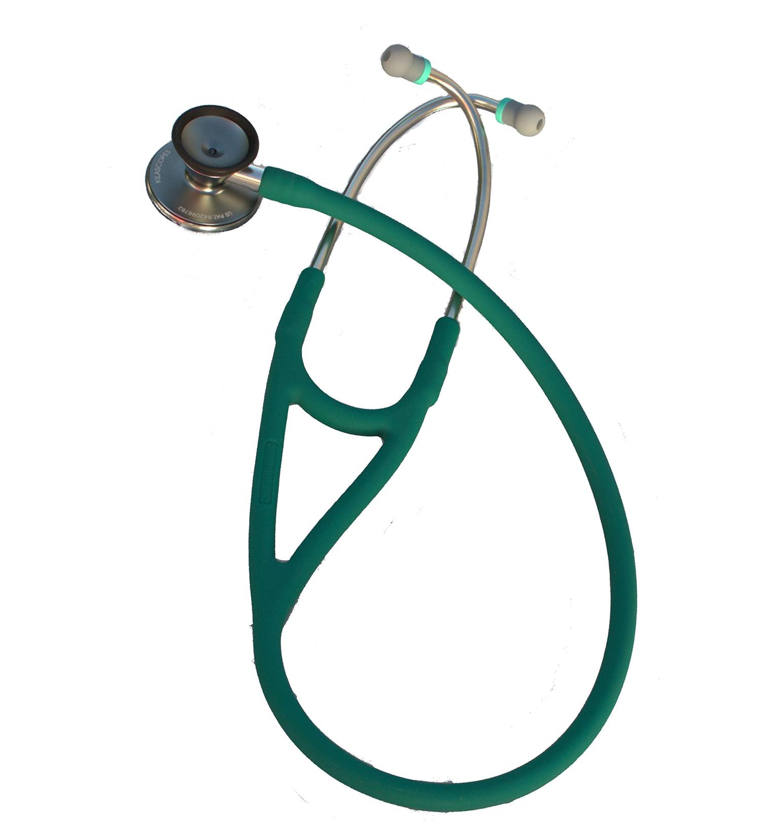 Bell Stethoscope - Professional Dual Head Cardiology & Diagnostic Stethoscope for Doctors & Nurses | K771 Green - Includes Accessories - Buy Online on SooperMarket.com
