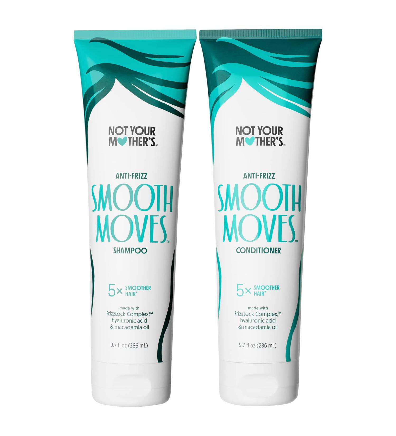 Not Your Mother's Smooth Moves Anti-Frizz Set - For All Hair Types - Frizz Control, Shine Boost, Moisturizing Shampoo & Conditioner - Buy Online on SooperMarket.com