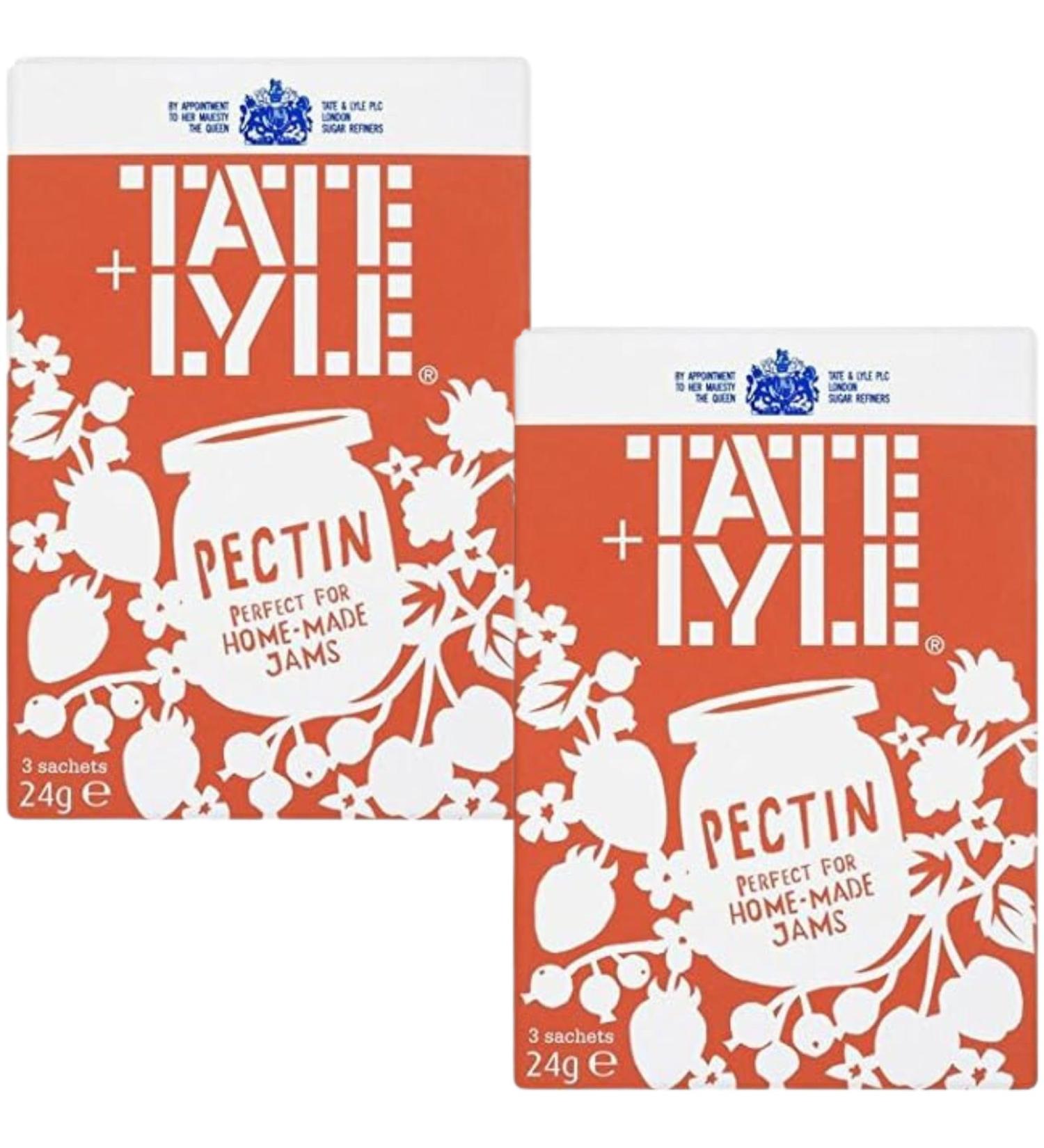 Jam Making Bundle Consisting of Tate & Lyle Pectin Sachets 24g (2 Pack)