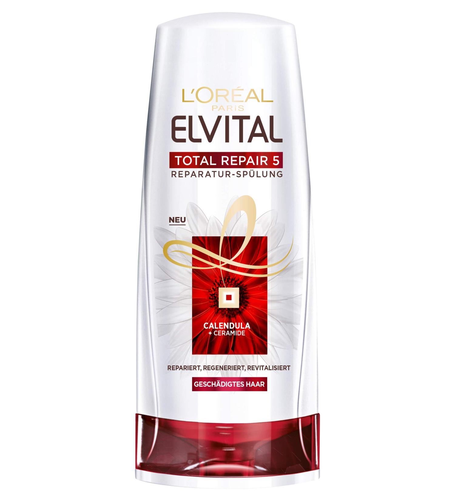 L'Or al Paris Elvital Total Repair 5 Conditioner Pack of 3 (3 x 200 ml)