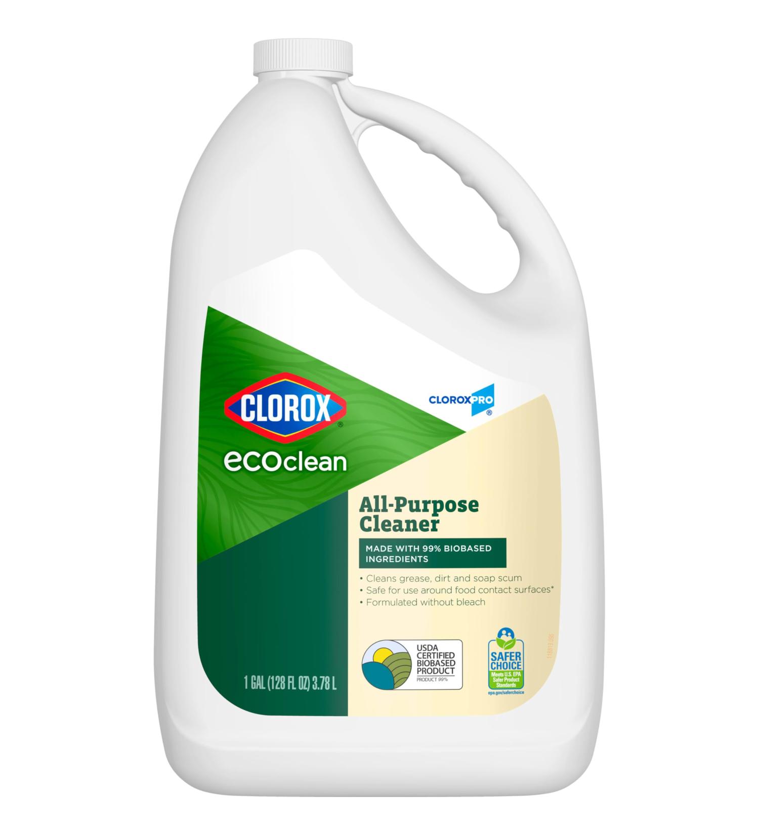 CloroxPro EcoClean All-Purpose Cleaner Refill - 128 oz | Effective Cleaning Solution for Home & Business - International Shipping Available - Buy Online on SooperMarket.com