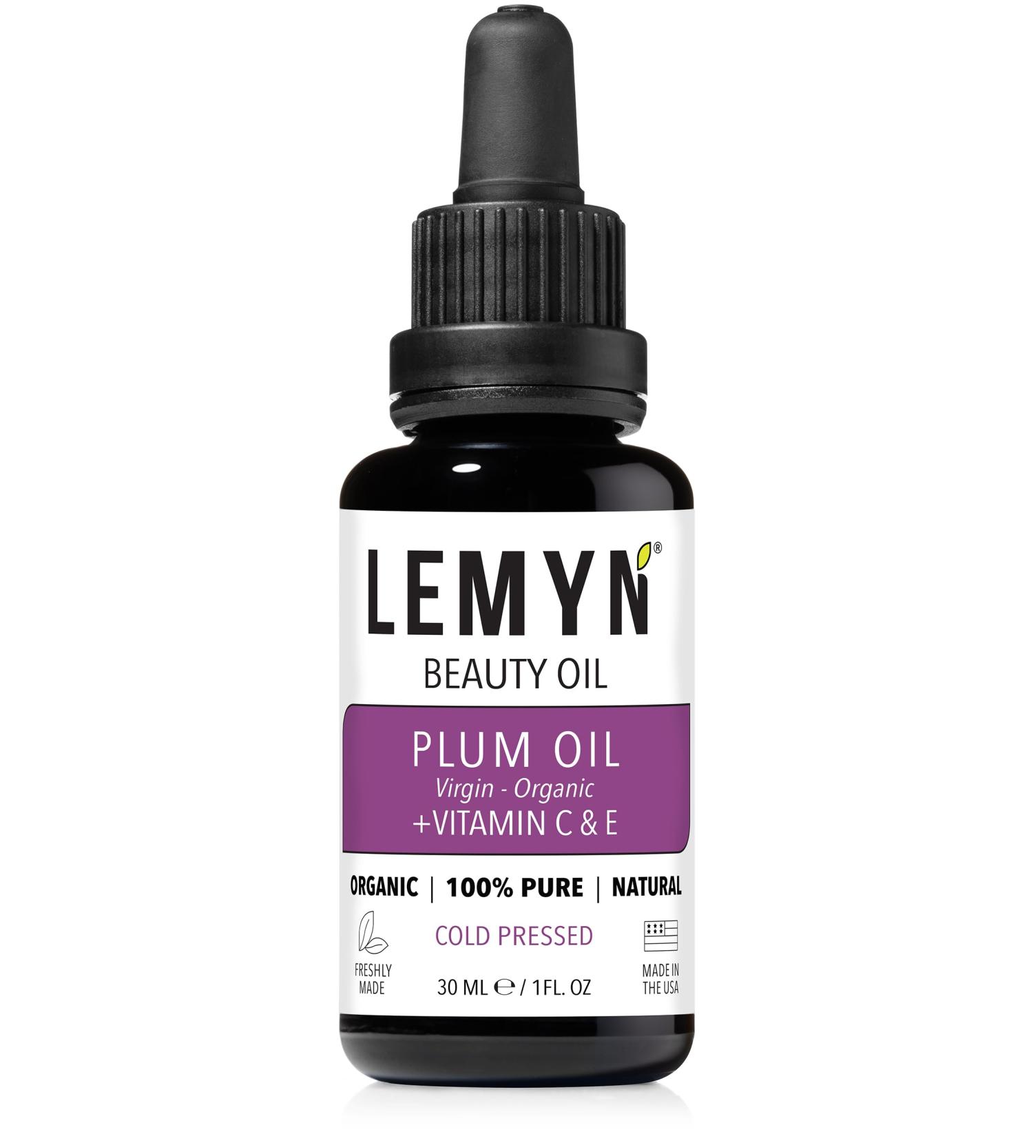 Plum Kernel Face Oil | Organic Vitamin C & E | Luxurious Hydration | Freshly Handcrafted in Santa Barbara | 1 Fl Oz - Buy Online on SooperMarket.com