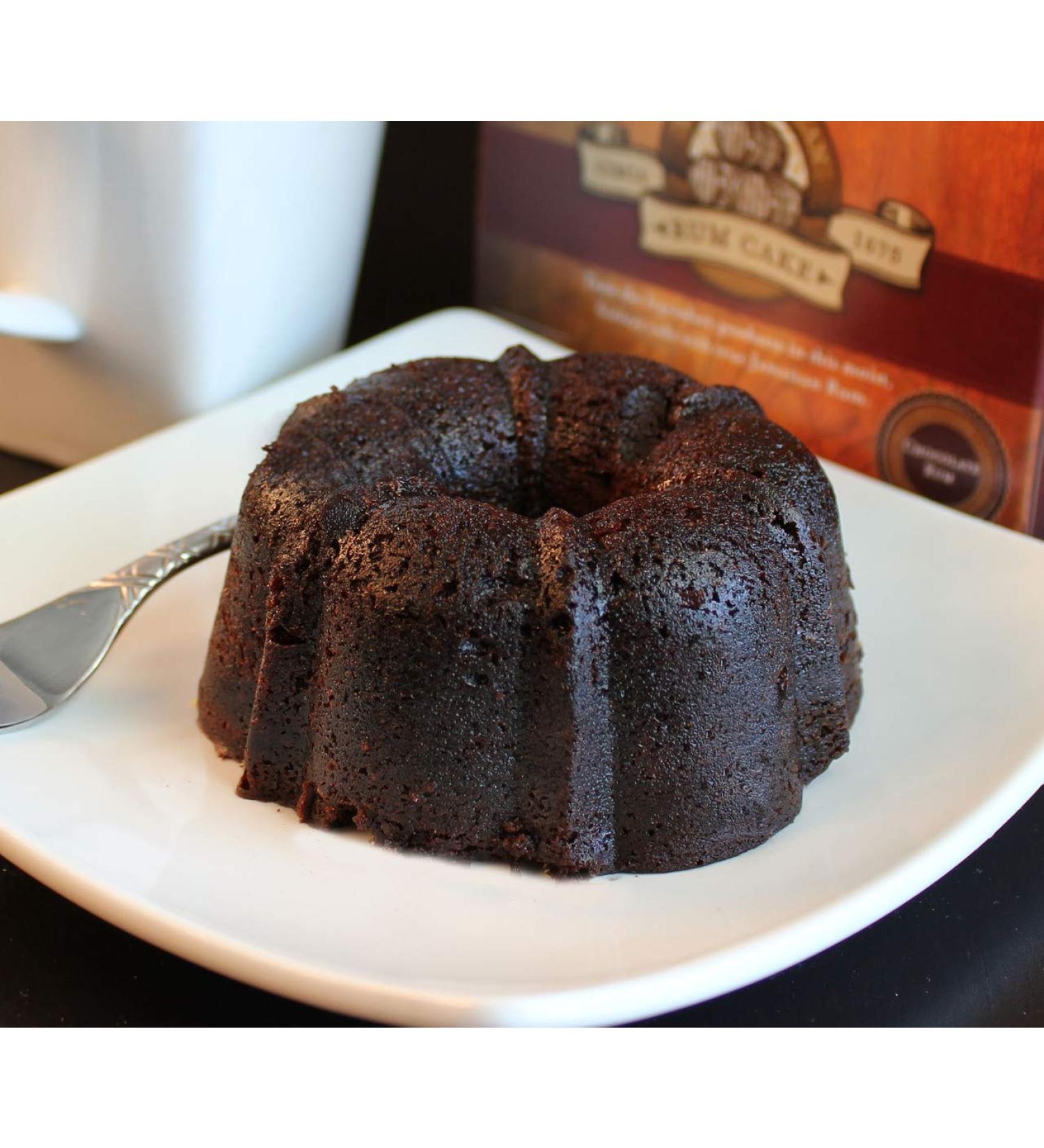 Wicked Jacks Tavern Jamaican Chocolate Rum Cake 4oz - Rich Chocolate Rum Flavor (1 Pack) - Buy Online on SooperMarket.com