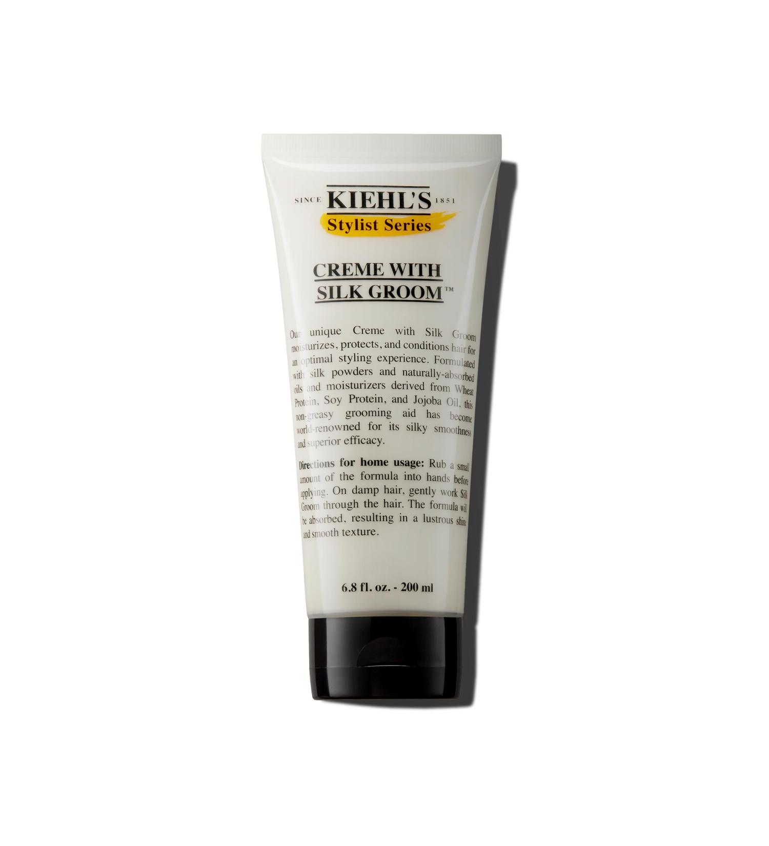 Kiehl's Stylist Series Creme with Silk Groom Styling Cream | 200ml - International Shipping Available - Buy Online on SooperMarket.com