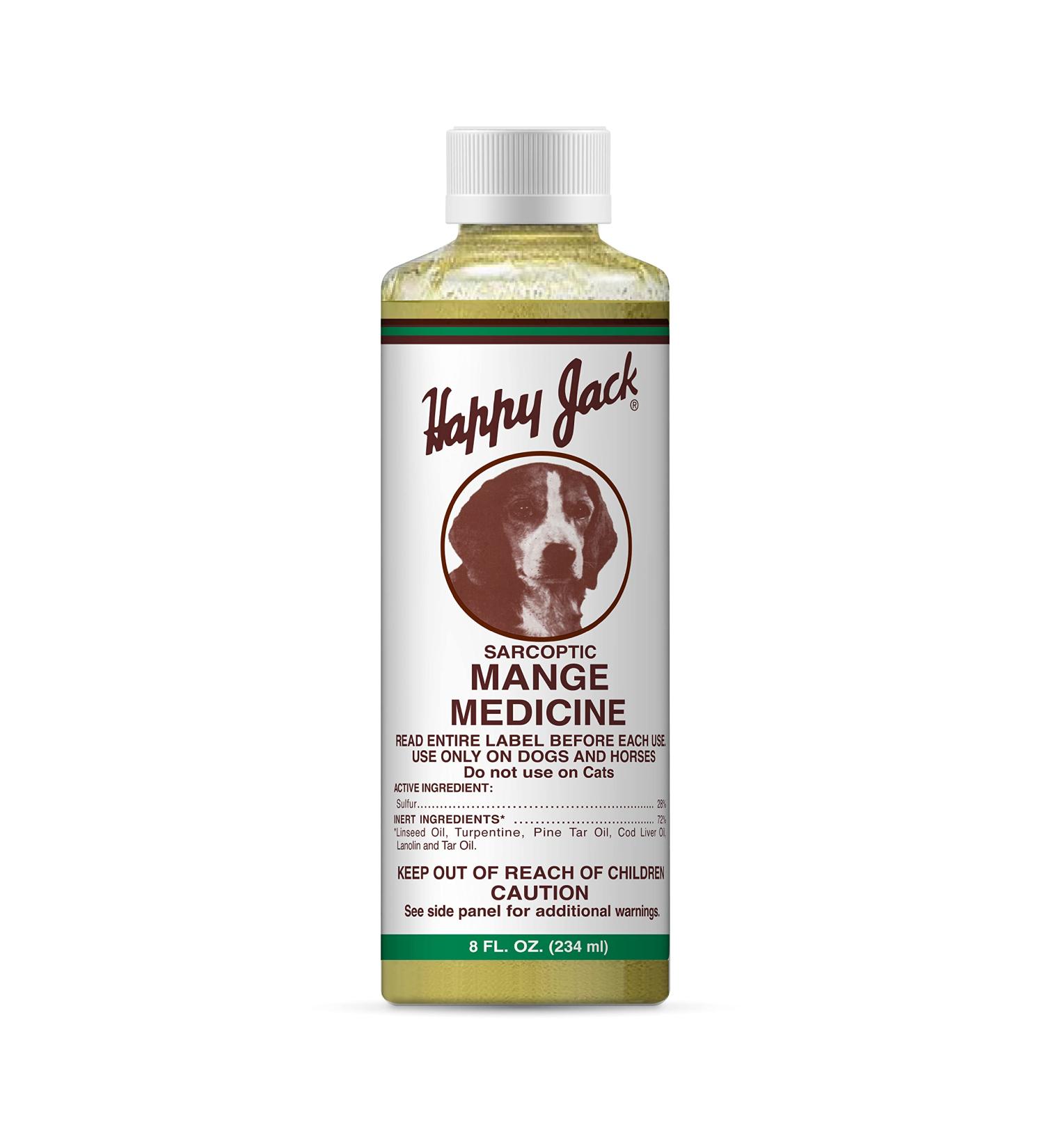 Happy Jack Sarcoptic Mange Medicine - 8 oz - Buy Online on SooperMarket.com