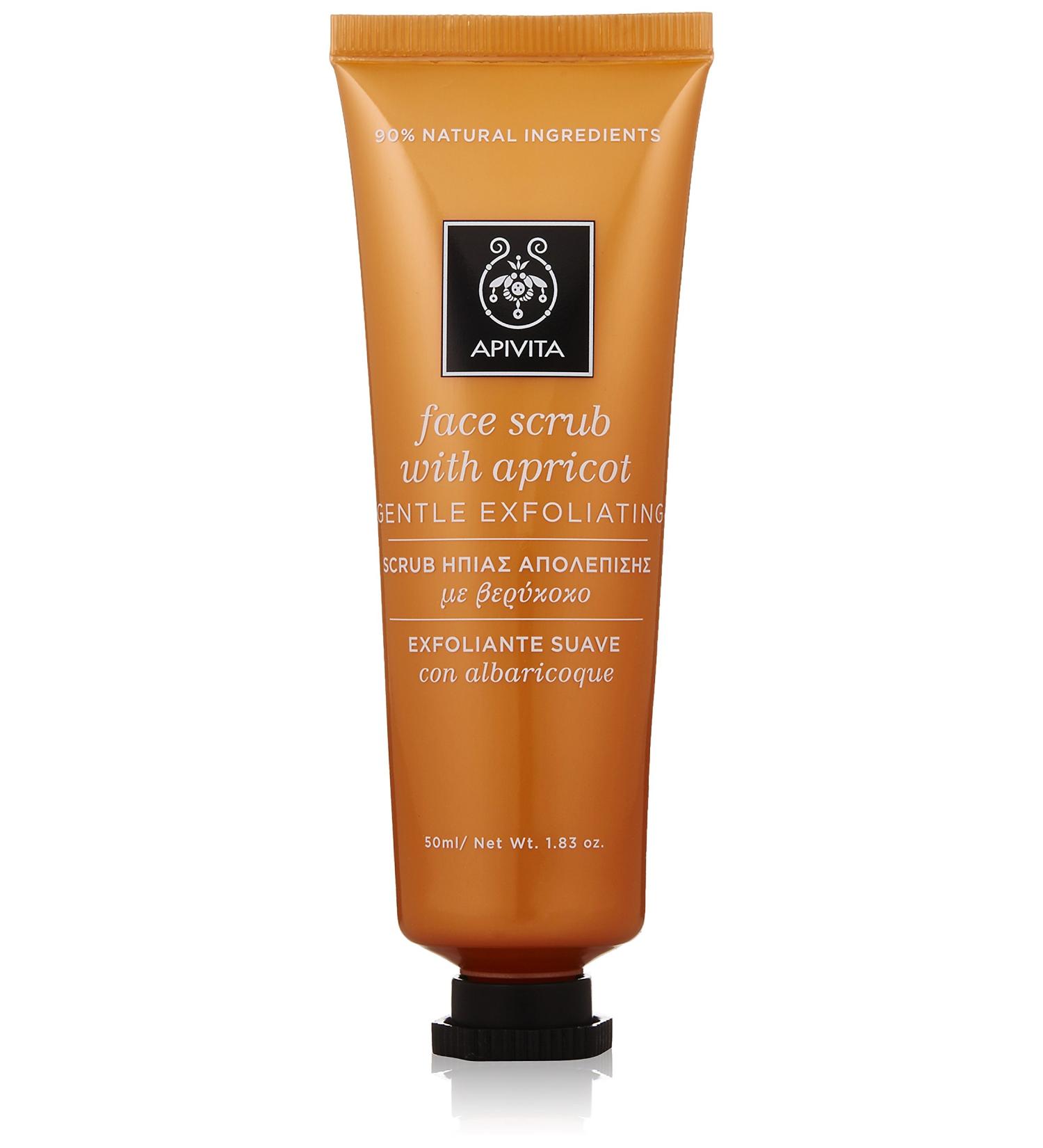 KORRES Gentle Exfoliating Face Scrub with Apricot 50ml - Best Natural Skincare for Smooth Radiant Skin | International Shipping Available - Buy Online on SooperMarket.com