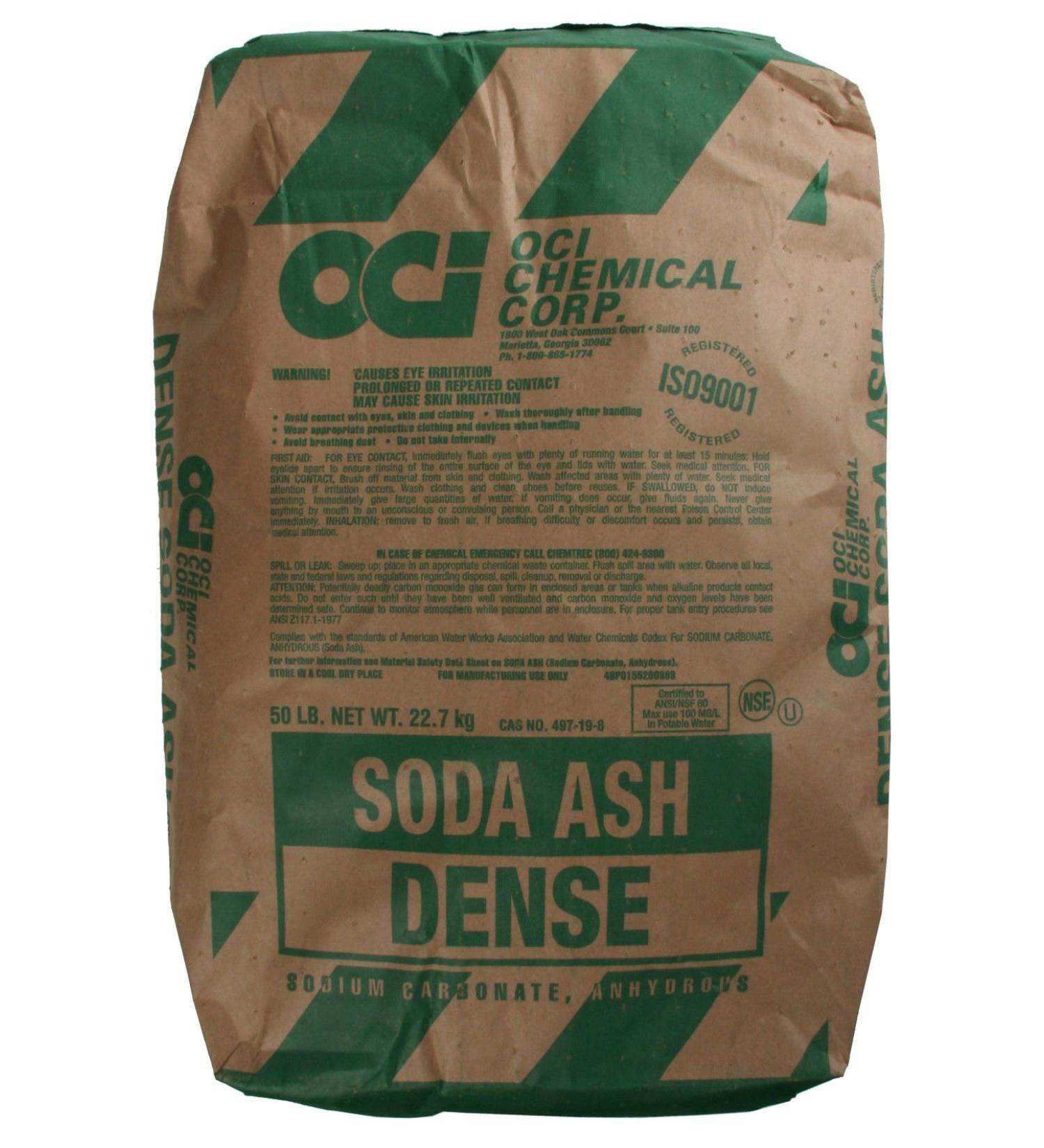 Sodium Carbonate 30 lbs. (SODA ASH  ph Increase) 99.95% Purity - Buy Online on SooperMarket.com