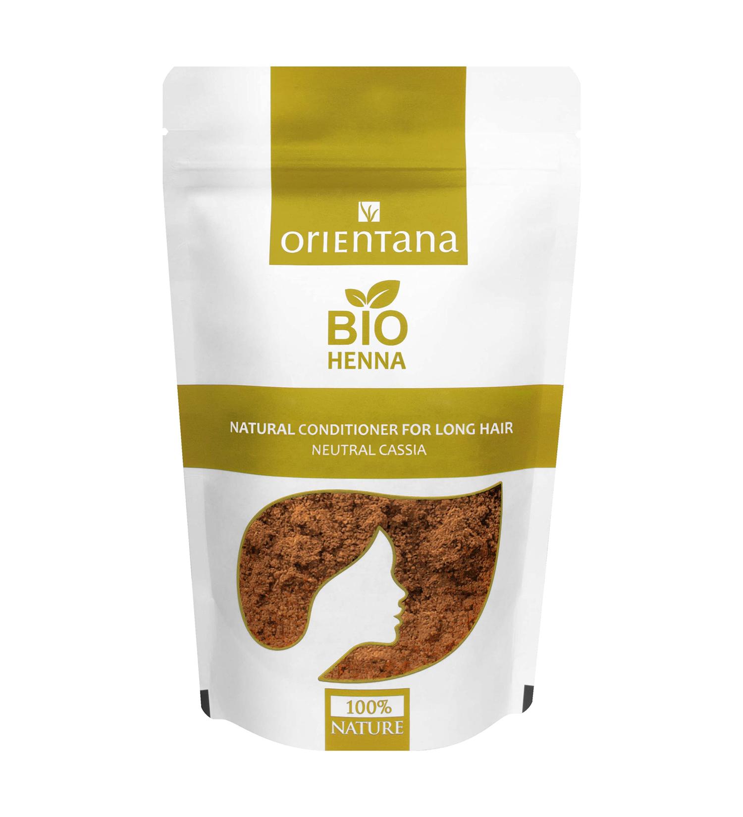 Orientana Organic Henna for Long Hair - 100% Natural Herbal Rinse | Strengthen & Nourish with 100g Powder - Buy Online on SooperMarket.com