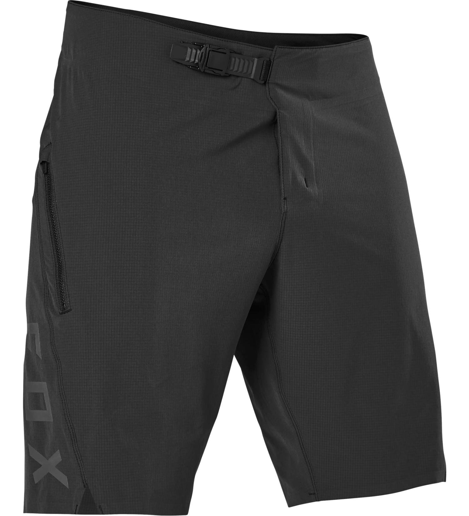 Buy Fox Racing Men's Flexair Lite Motorcycle Shorts 34W - Black | Premium Gear for Riders | Fast International Shipping - Buy Online on SooperMarket.com