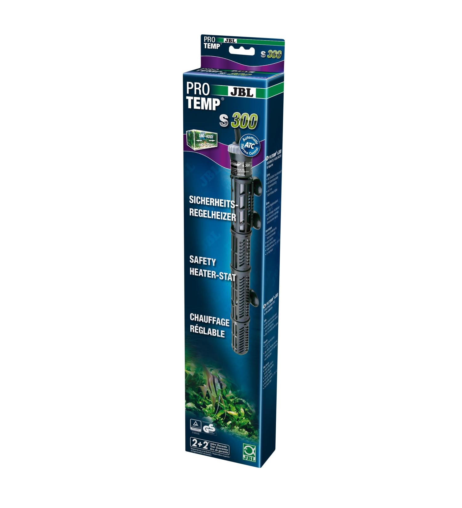 JBL ProTemp s300 control heater for freshwater and saltwater aquariums for 160 - 400 l For 160-400 l