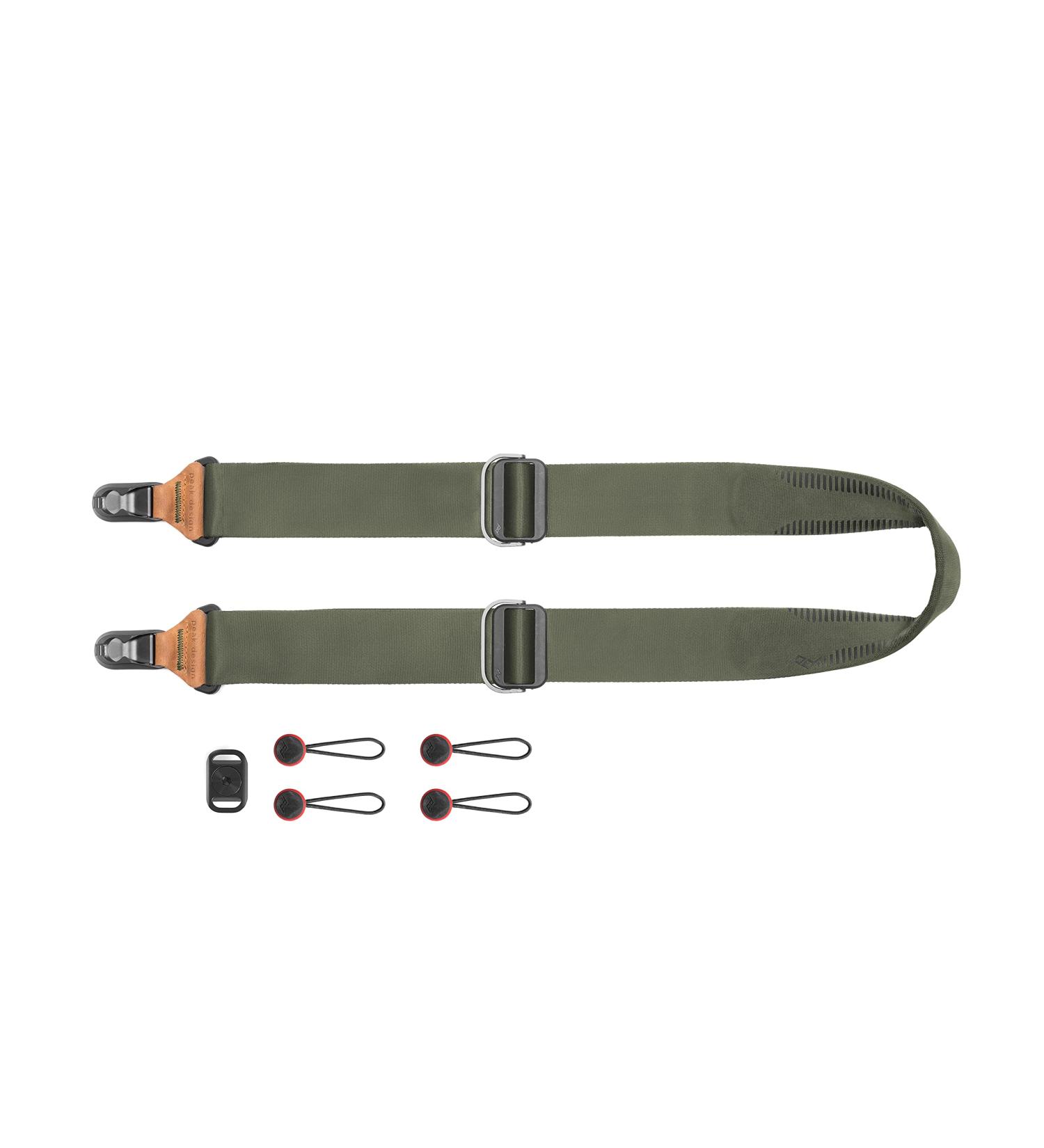 Peak Design Slide Camera Strap Sage - SL-SG-3 | Premium Adjustable Camera Sling - Buy Online on SooperMarket.com