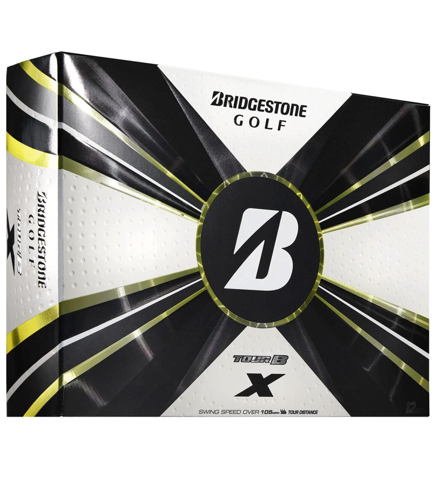 Bridgestone Golf 2022 Tour B X Golf Balls - White (12 Pack) | Premium Performance - Buy Online on SooperMarket.com