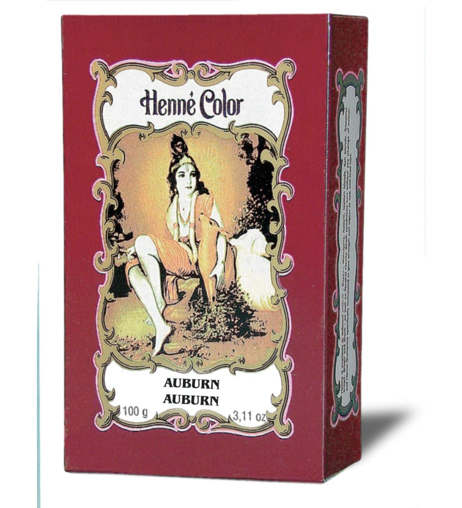 Buy Mahogany Dark (Auburn) Henna Hair Dye Powder - 100g Copper (1 Pack) - Natural Vegan & Long-lasting Color - Buy Online on SooperMarket.com