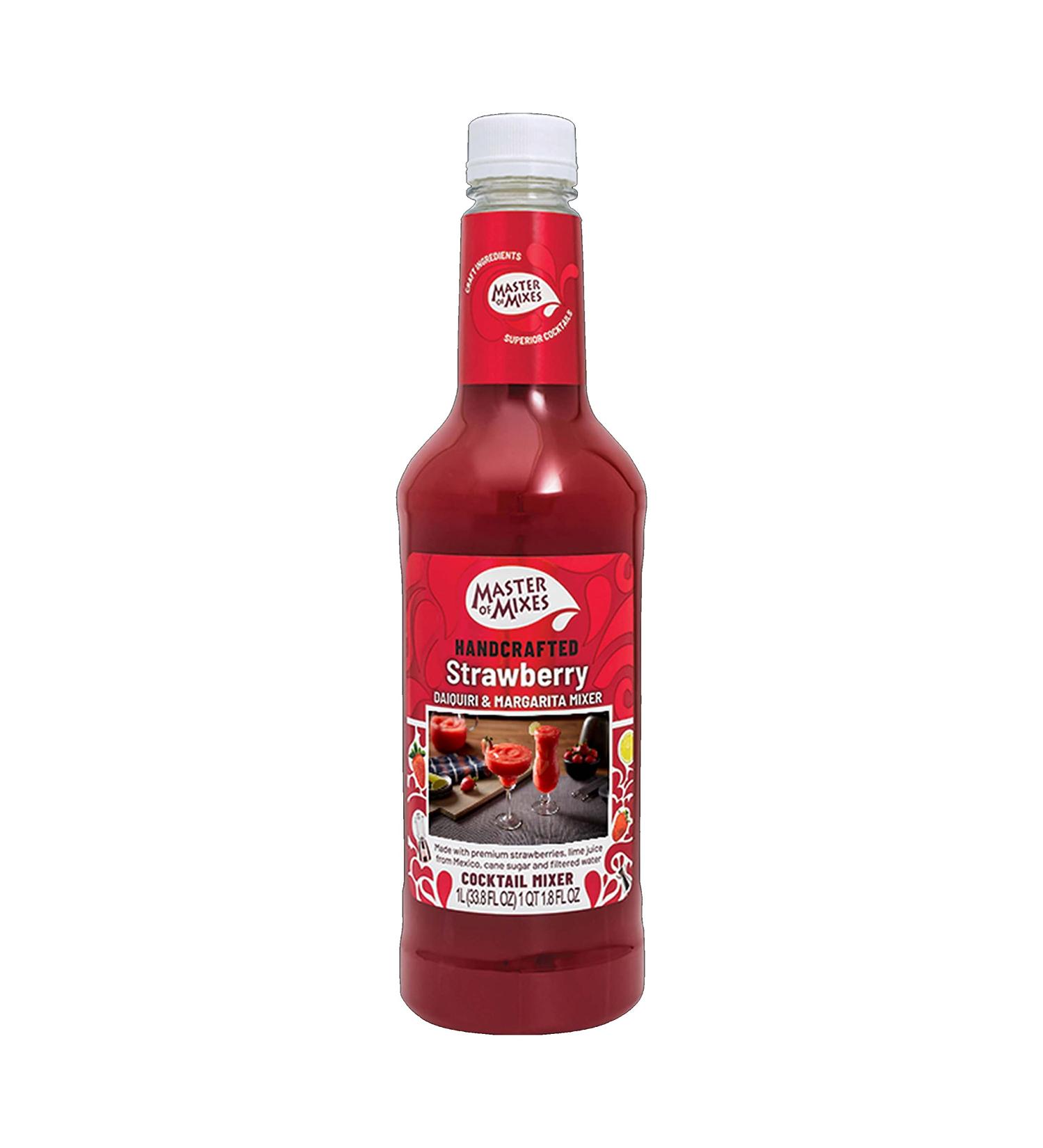 Master Of Mixes Strawberry Daiquiri Mix 33.8 lb - Perfect for Cocktails & Parties - Buy Online on SooperMarket.com