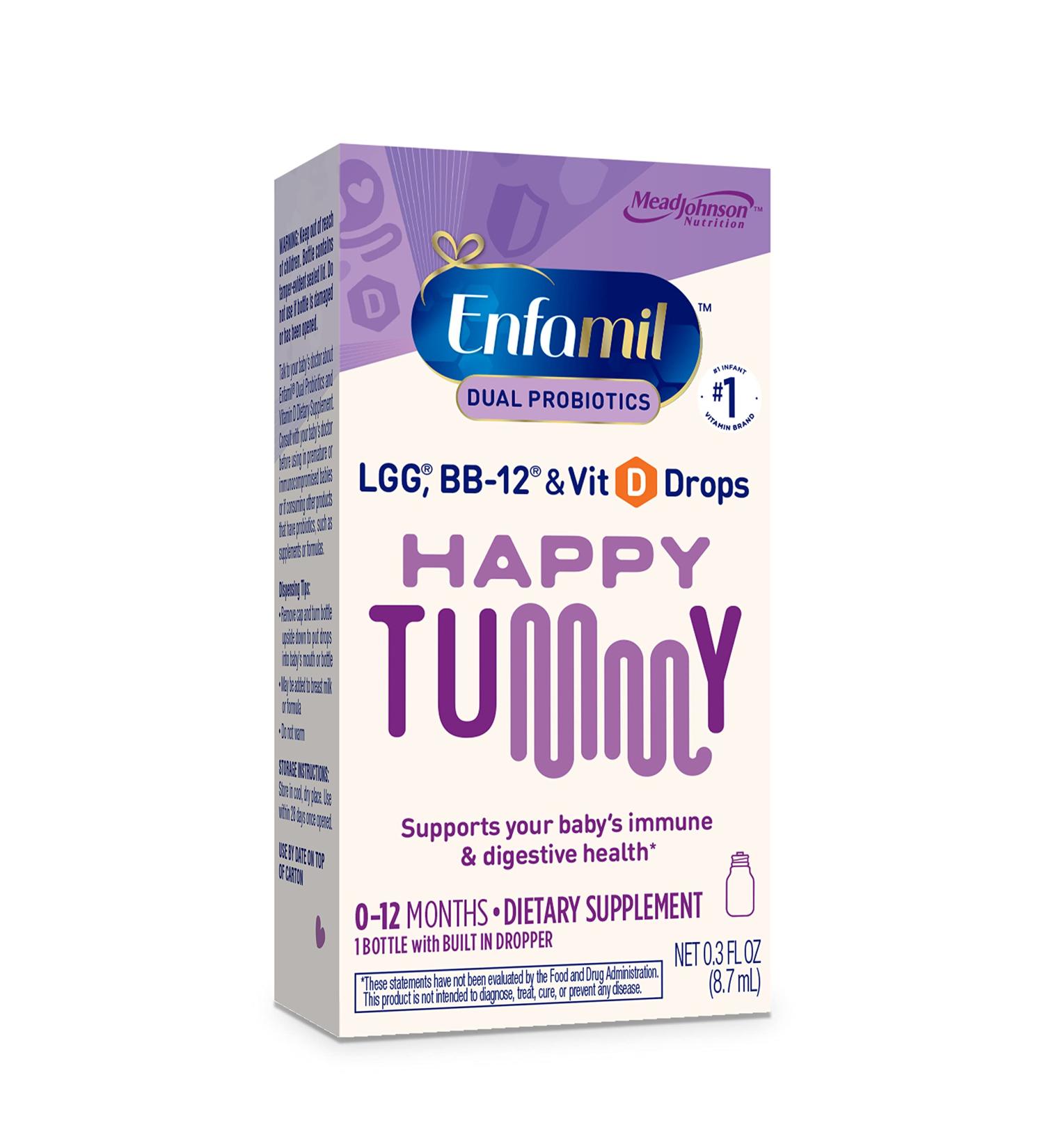 Enfamil Breastfed Infant Probiotics & Vitamin D - Dual Probiotics 8.7mL - Pack of 1 - Buy Online on SooperMarket.com