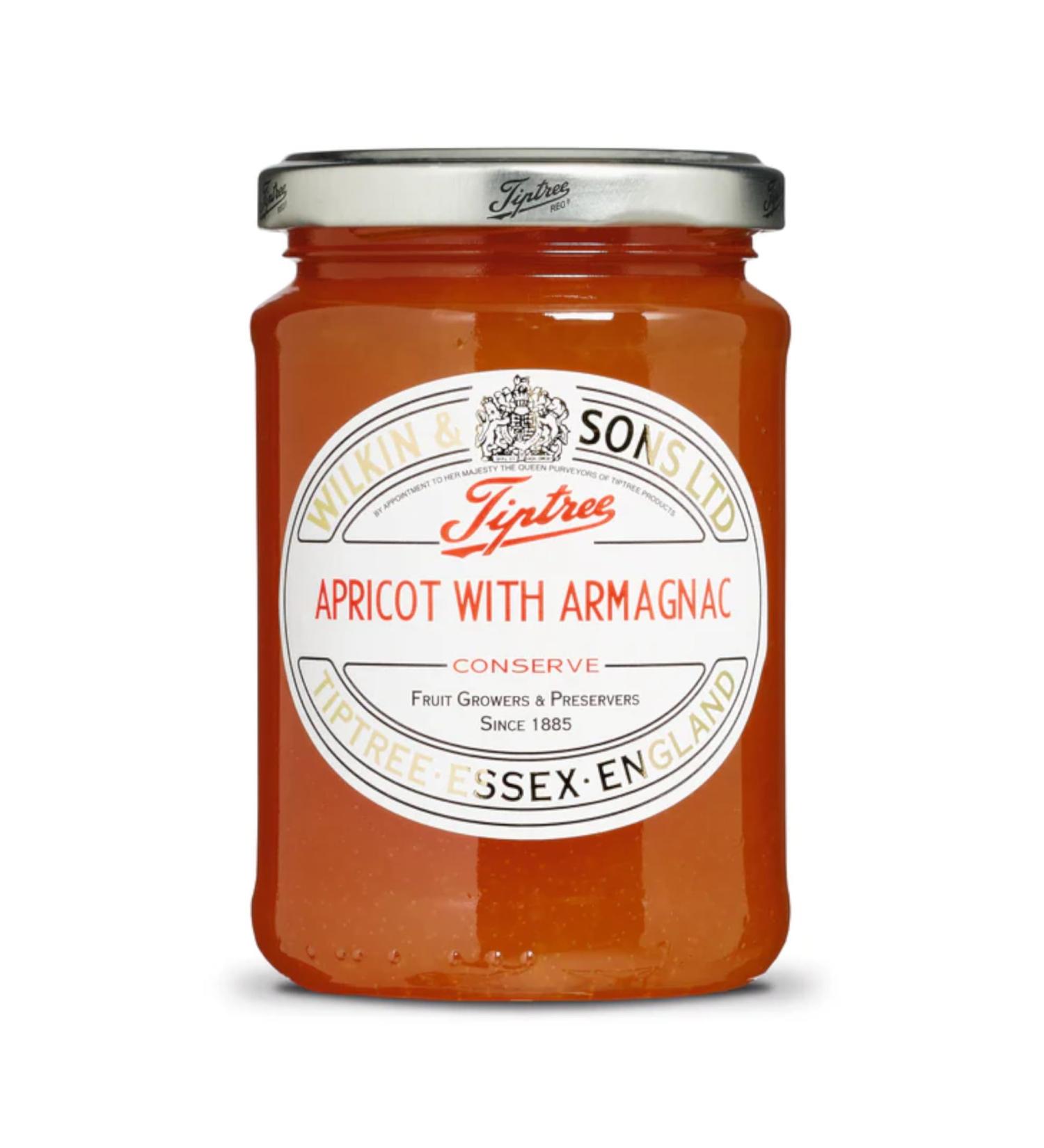 Tiptree Apricot with Armagnac Conserve 5x340g - Buy Online on SooperMarket.com