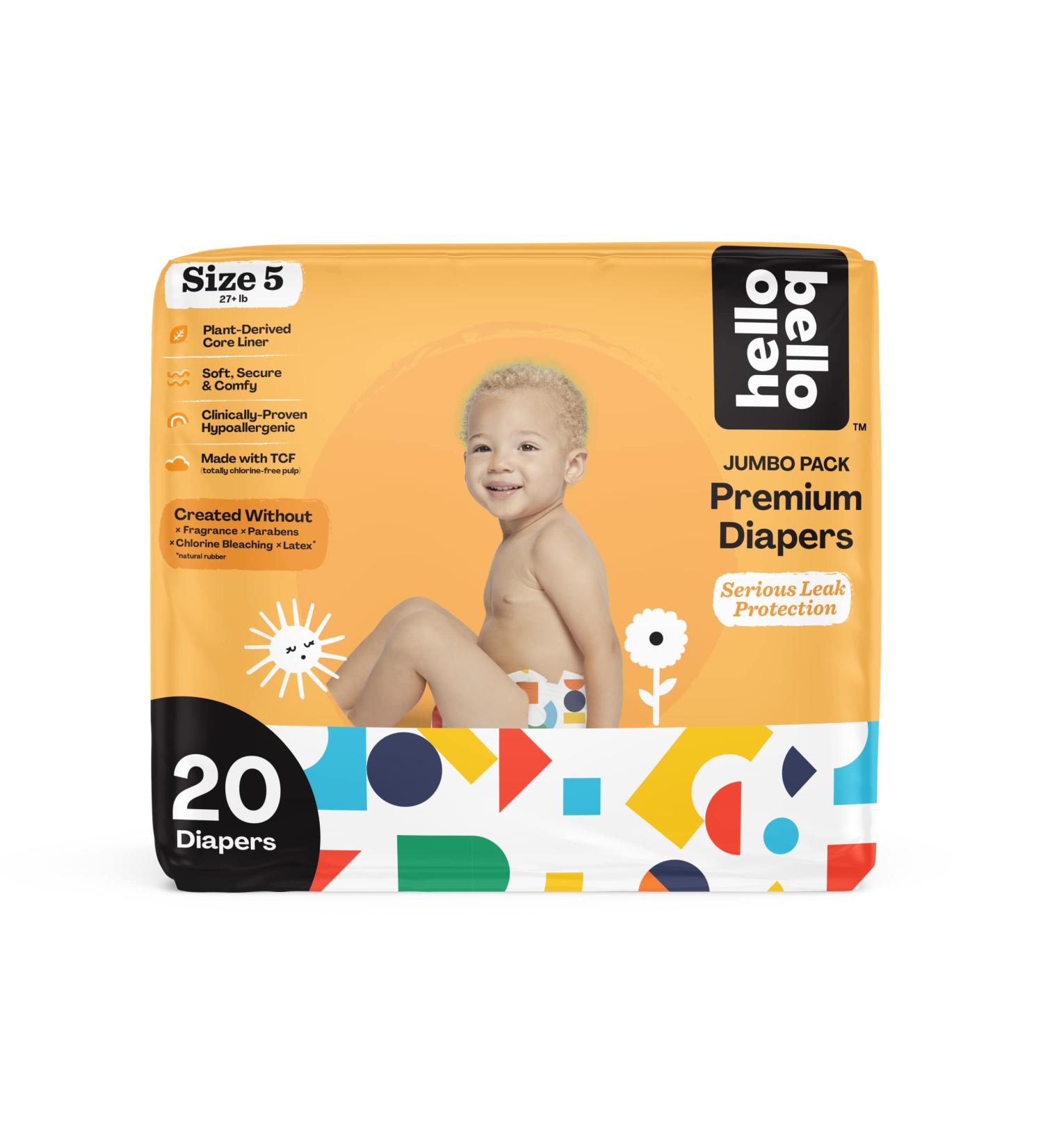 Hello Bello Baby Diapers Size 5 - Building Blocks - Pack of 20 - Buy Online on SooperMarket.com