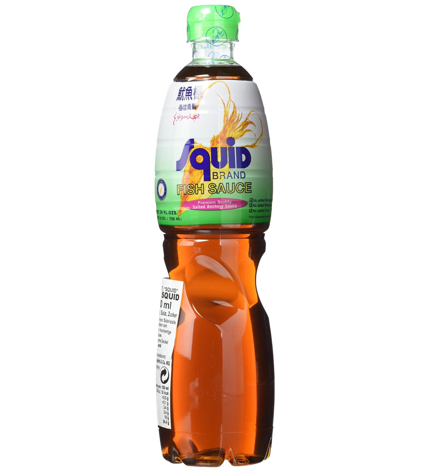 Buy Squid Fish Sauce - 77% Anchovy Extract 700ml (Pack of 3) - Premium Quality | International Shipping - Buy Online on SooperMarket.com
