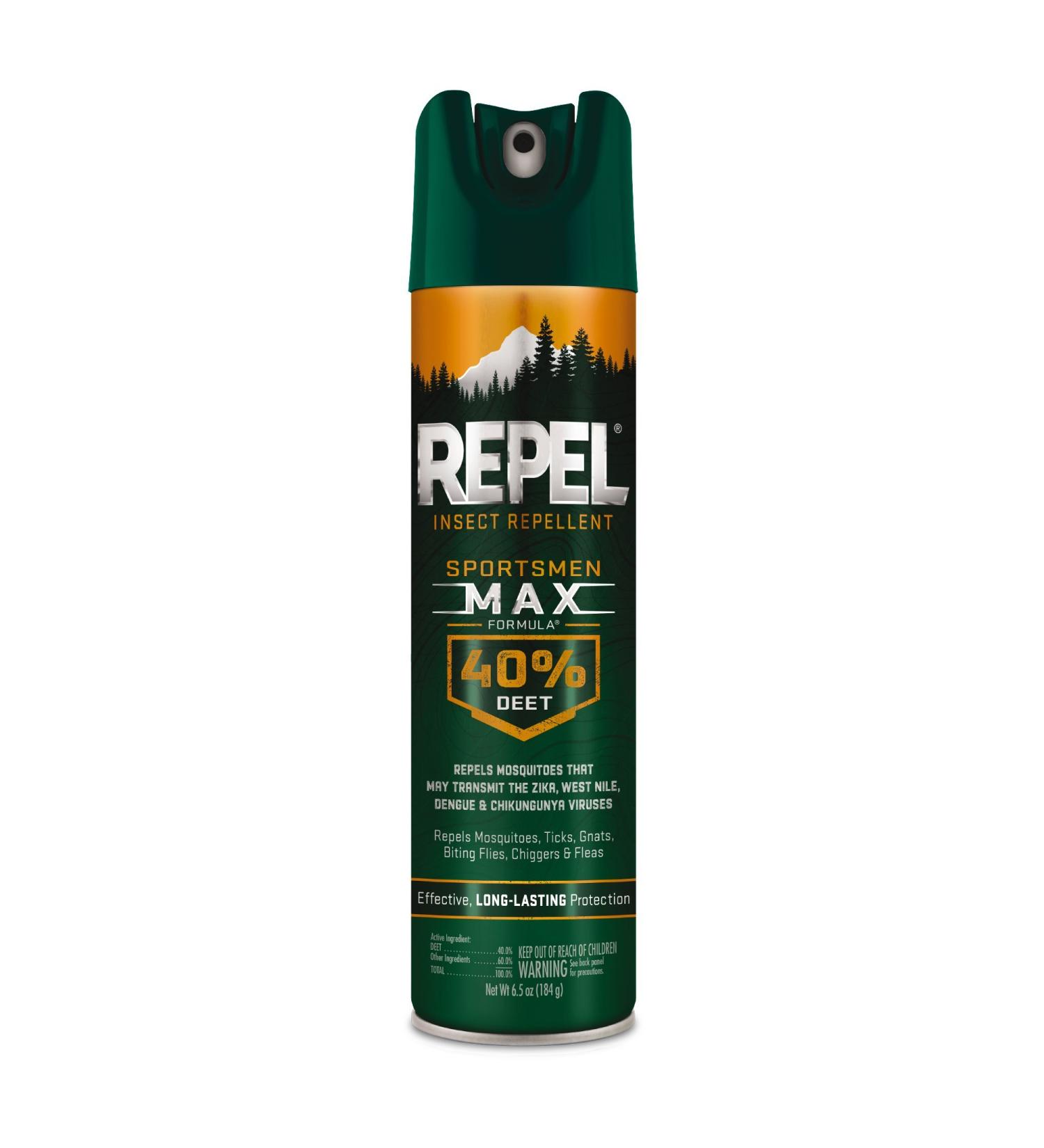 Repel Sportsmen Max 40% DEET Aerosol Insect & Mosquito Repellent Spray 6.5 Oz - Pack of 1 - Buy Online on SooperMarket.com