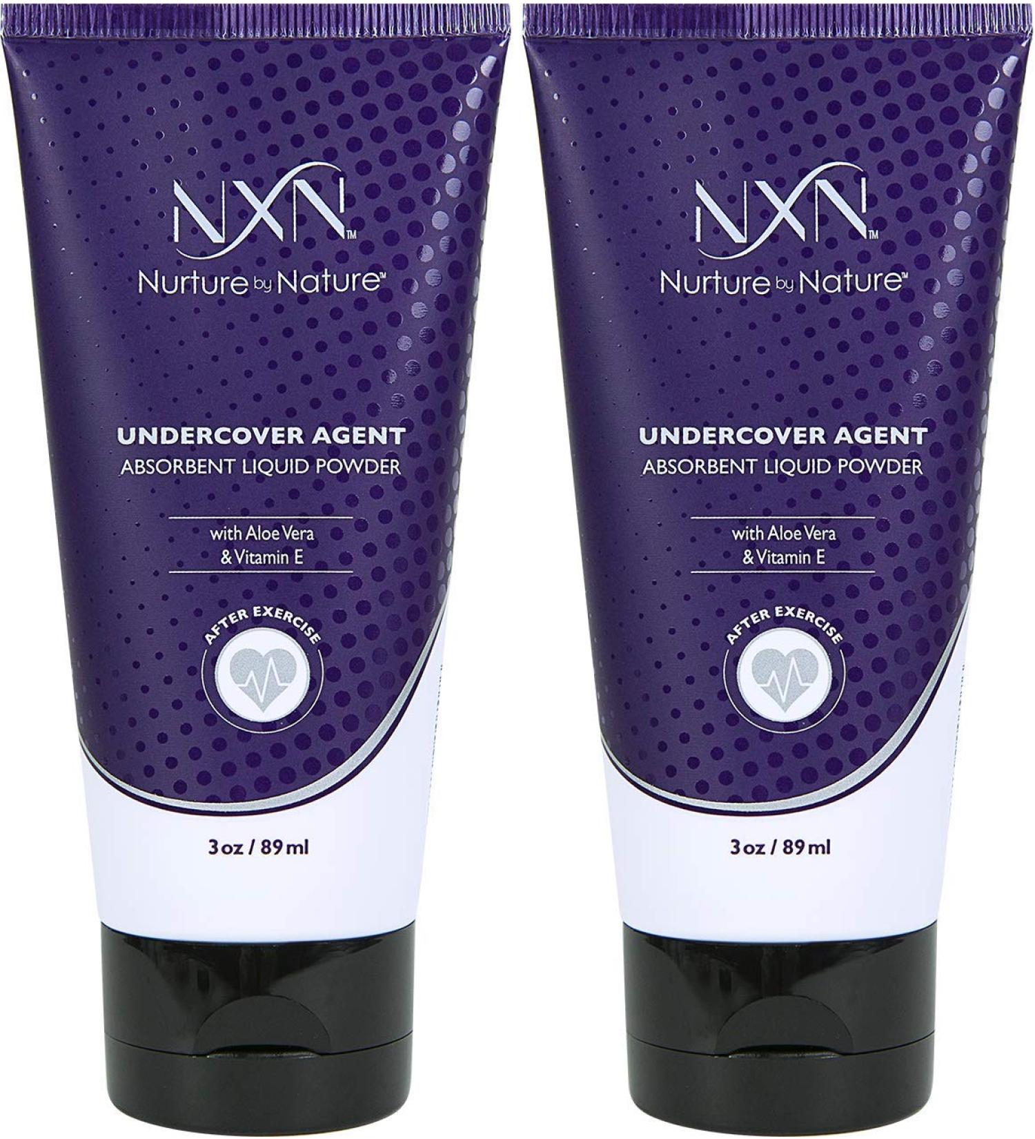 NxN Antiperspirant Liquid Powder Absorbent Lotion - Combats Sweaty Skin  Absorbs Moisture - Natural Formula 6 Oz (2)