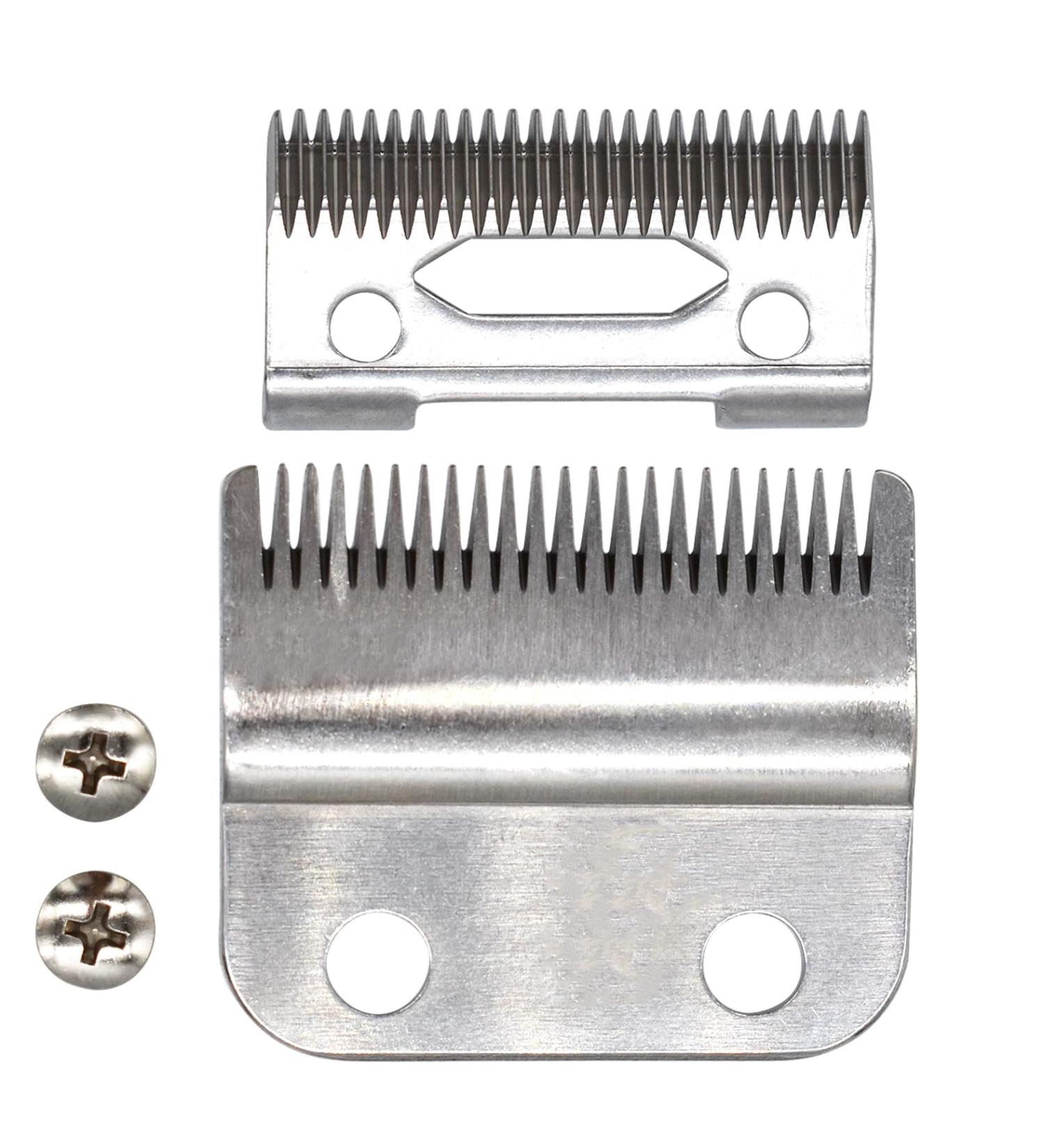 Professional Replacment Blades Set for Hair Clipper Compatible with BaBylissPRO Barberology FX870 FXF880 FX810 FX825 FX673N (Silver) - Buy Online on SooperMarket.com