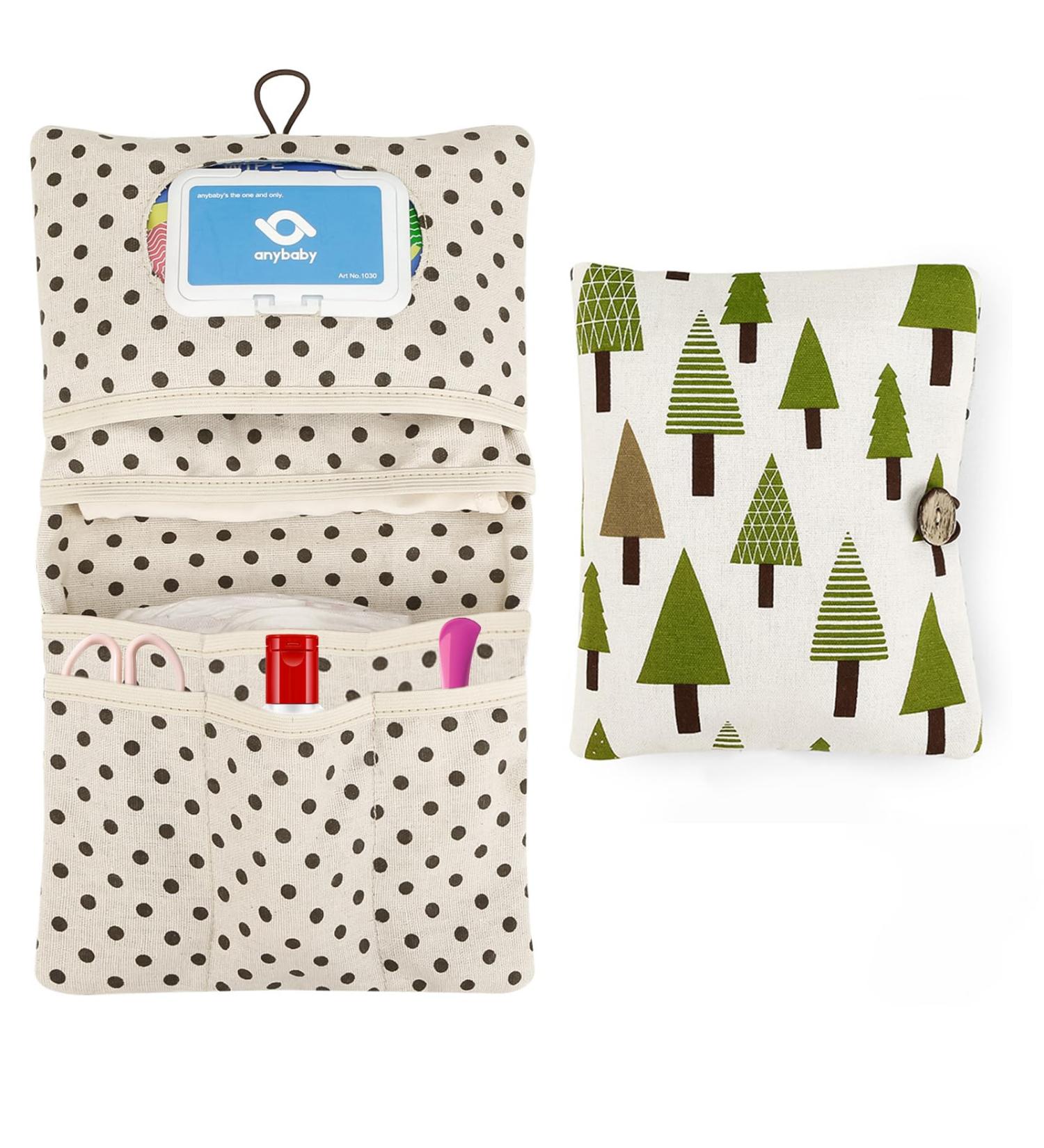 Piwosgol Baby Diaper Bag - Compact Organizer for On-the-Go Essentials Perfect for Diapers Wipes Care Cream and More - Buy Online on SooperMarket.com