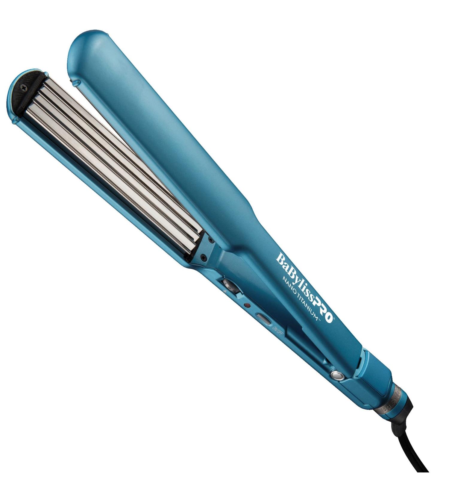 BaBylissPRO Nano Titanium Styling Crimper Large - Professional Hair Styling Tool for All Hair Types | International Shipping Available - Buy Online on SooperMarket.com