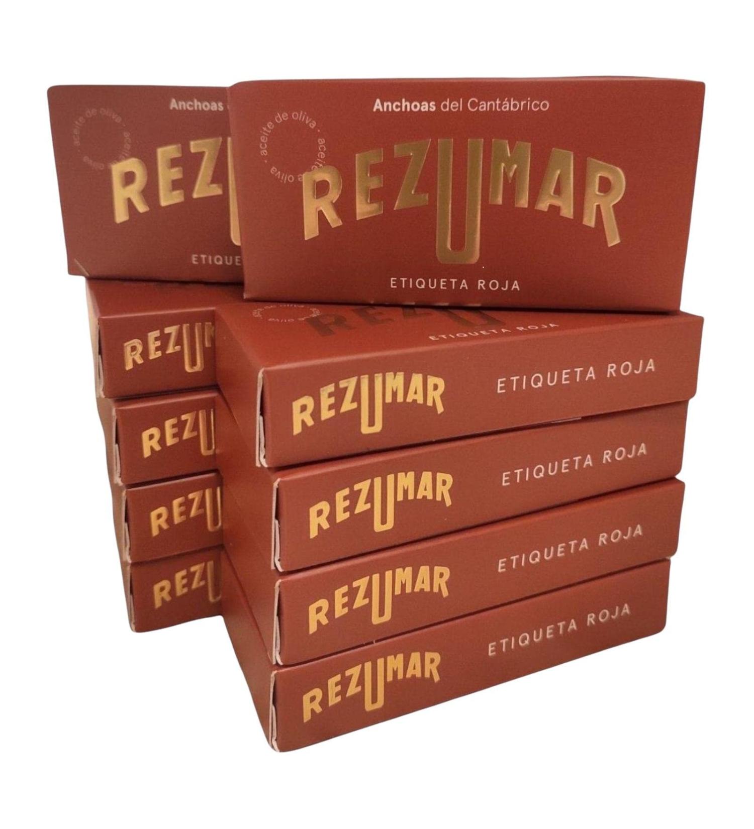 Buy 10 Packs of Cantabrian Sea Rezumar Fillets (50g) - Premium Quality International Shipping Available - Buy Online on SooperMarket.com