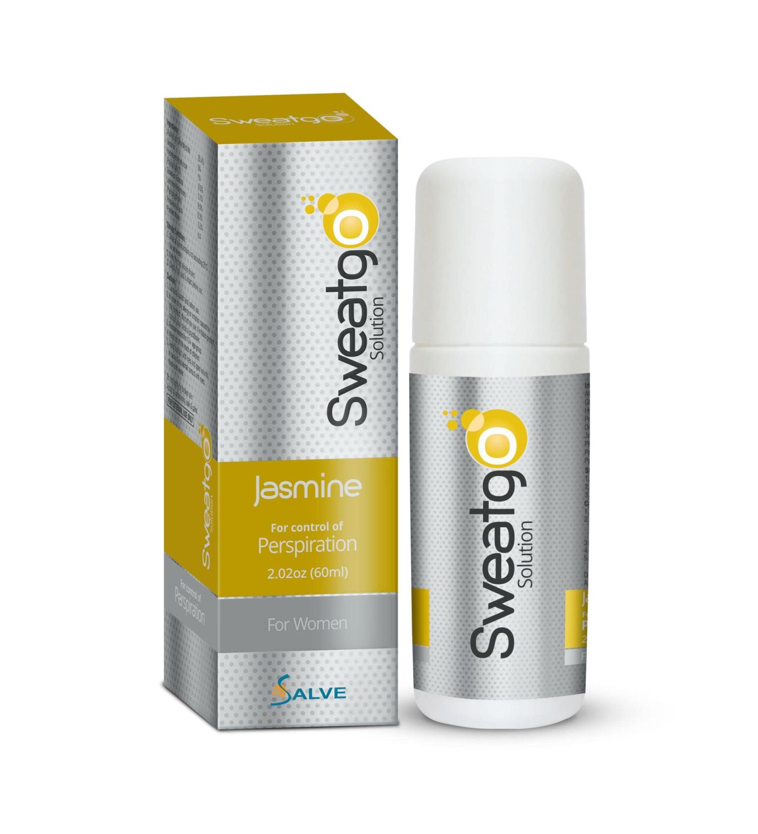 Sweat Go Rollon Antiperspirant | Jasmine For Women- (2.02 Oz/60ml) - Buy Online on SooperMarket.com