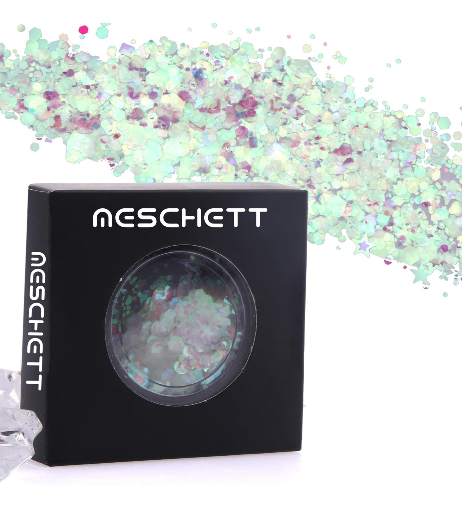 Holographic Unicorn Chunky Glitter | Festival Cosmetic Glitter for Face Body Hair & DIY Crafts - Rainbow Sequin Art - Buy Online on SooperMarket.com