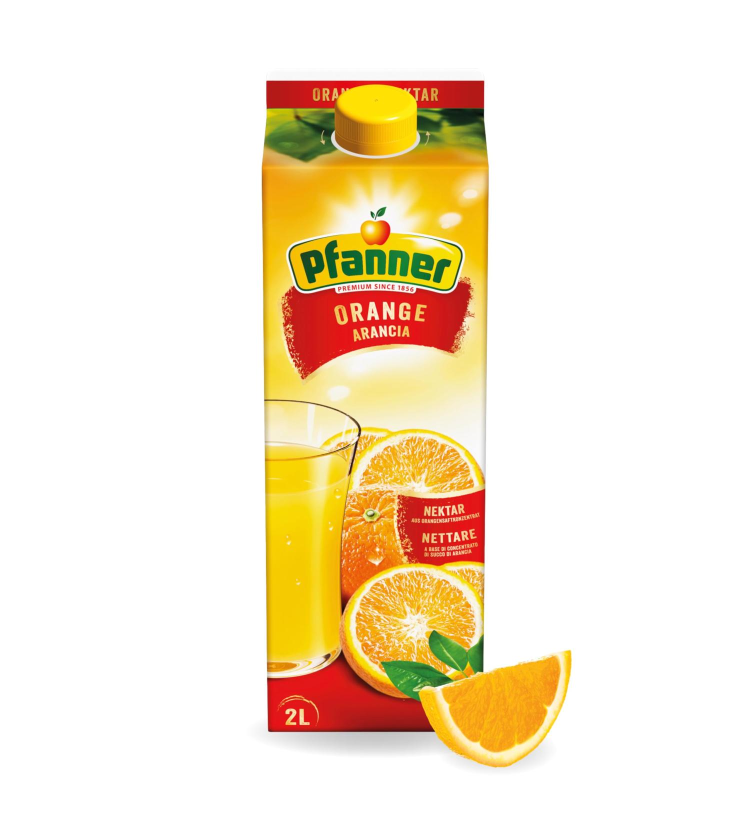 Buy Pfanner Orange Nectar - 2L | 50% Fruit Content & High Vitamin C | Delicious Orange Drink - Buy Online on SooperMarket.com