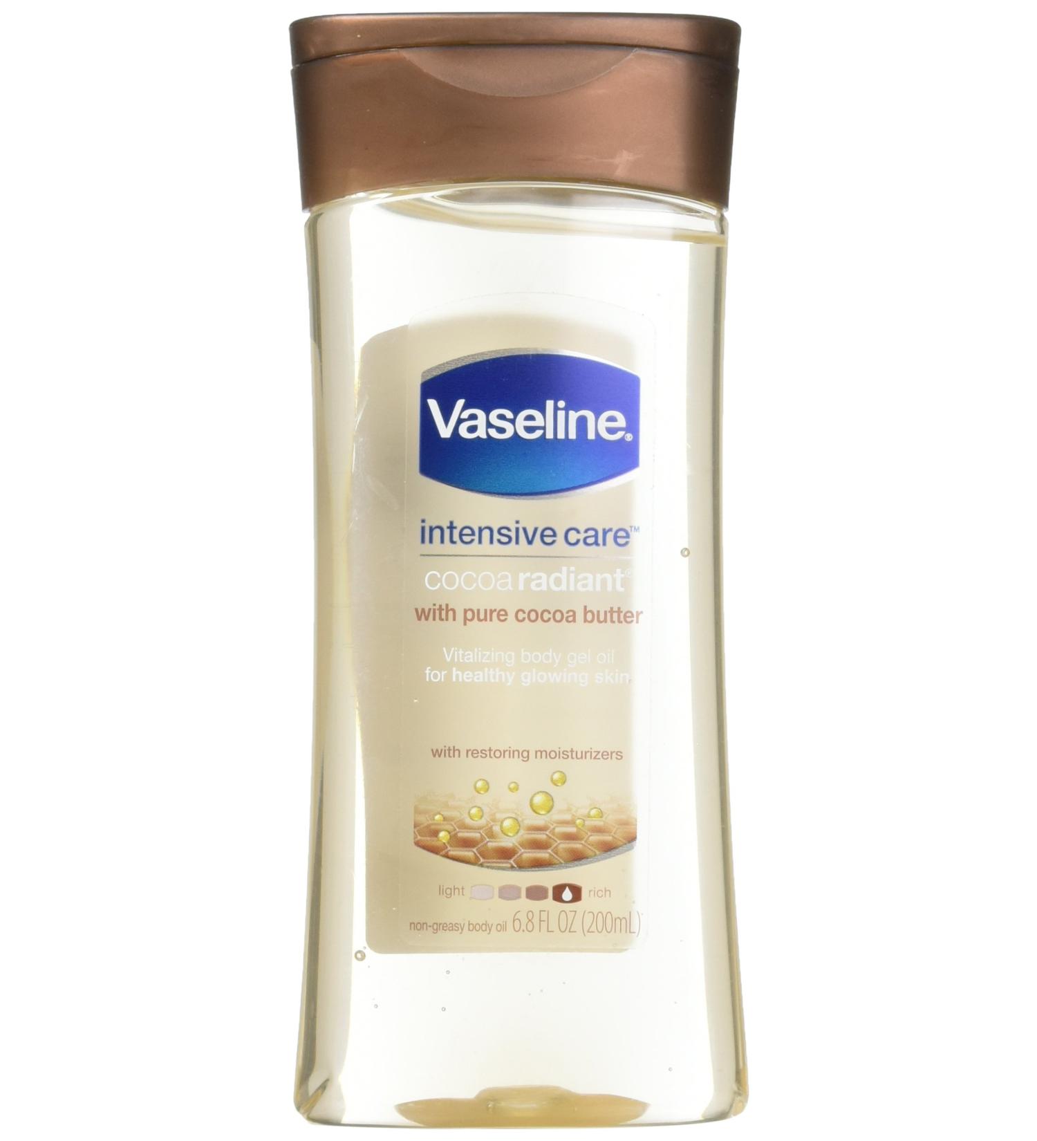 Vaseline Total Moisture Cocoa Radiant Body Gel Oil - 6.8 oz - 2 Pack | Hydrating Skin Care - Buy Online on SooperMarket.com