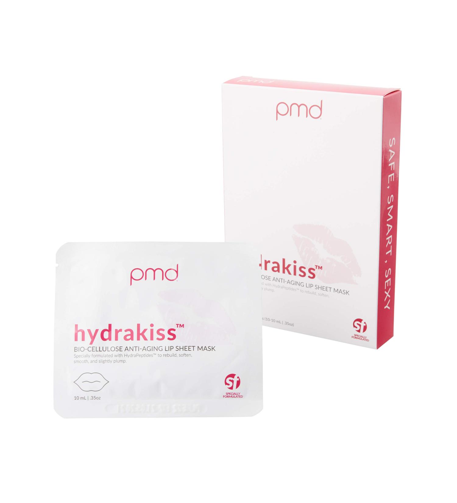 PMD Hydrakiss Bio-Cellulose Anti-Aging Lip Sheet Mask - 10 Count (Pack of 1) - Buy Online on SooperMarket.com