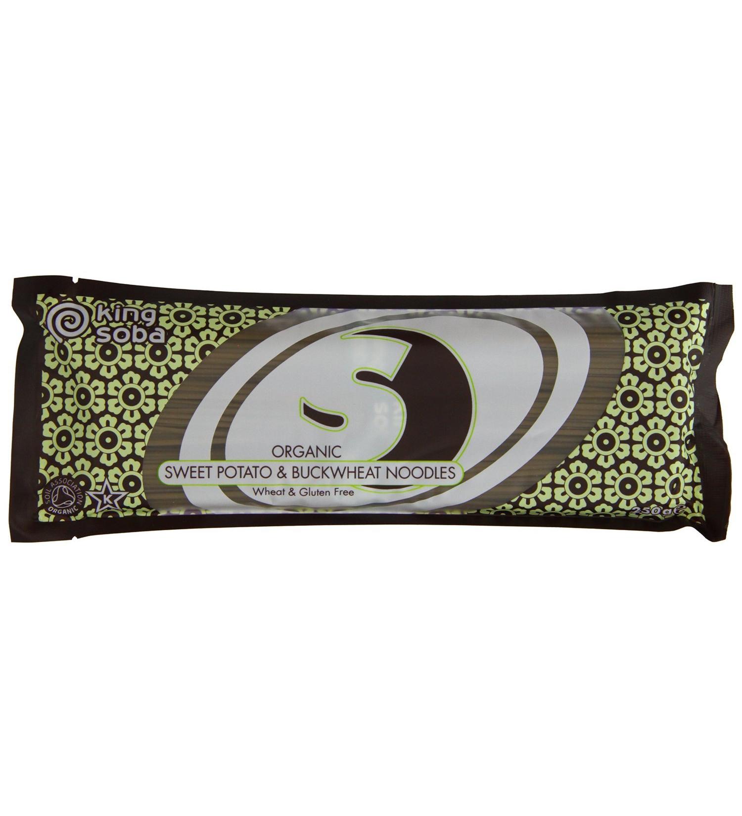 King Soba | Buckwheat & Sweet Potato | 3 x 250g - Buy Online on SooperMarket.com