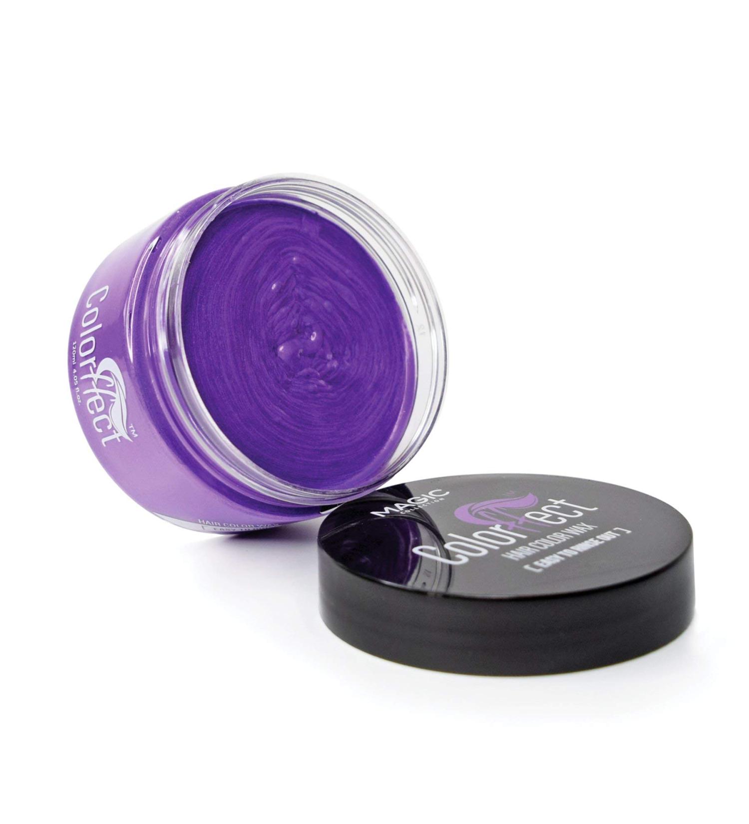 Magic Collection Colorffect Hair Color Wax (Purple) - Vibrant Hair Color for All Hair Types | International Shipping Available - Buy Online on SooperMarket.com