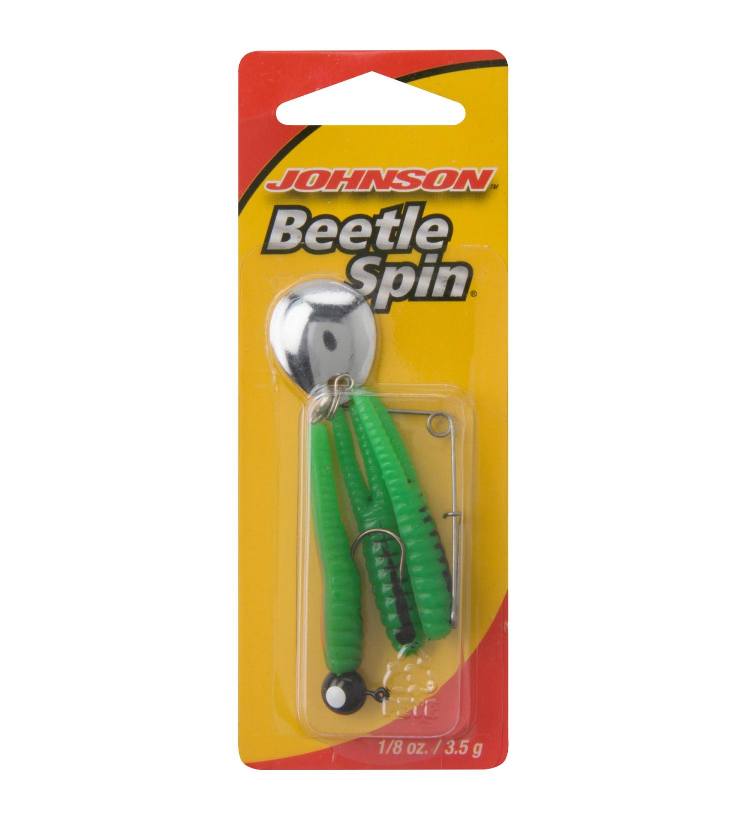 Johnson Beetle Spin Nickel Blade
