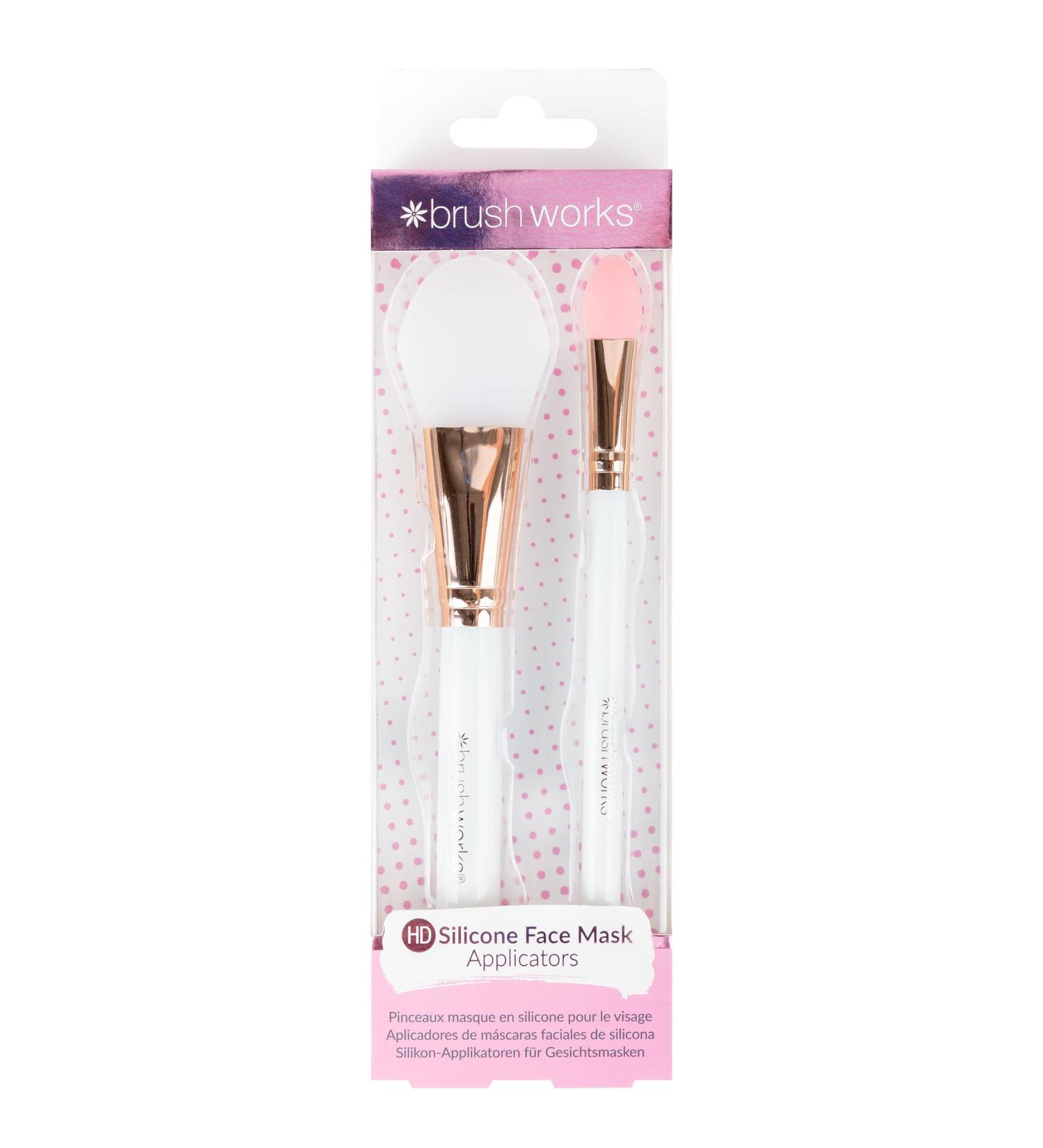 Brushworks Silicone Face Mask Applicators - 2 Pack - Buy Online on SooperMarket.com