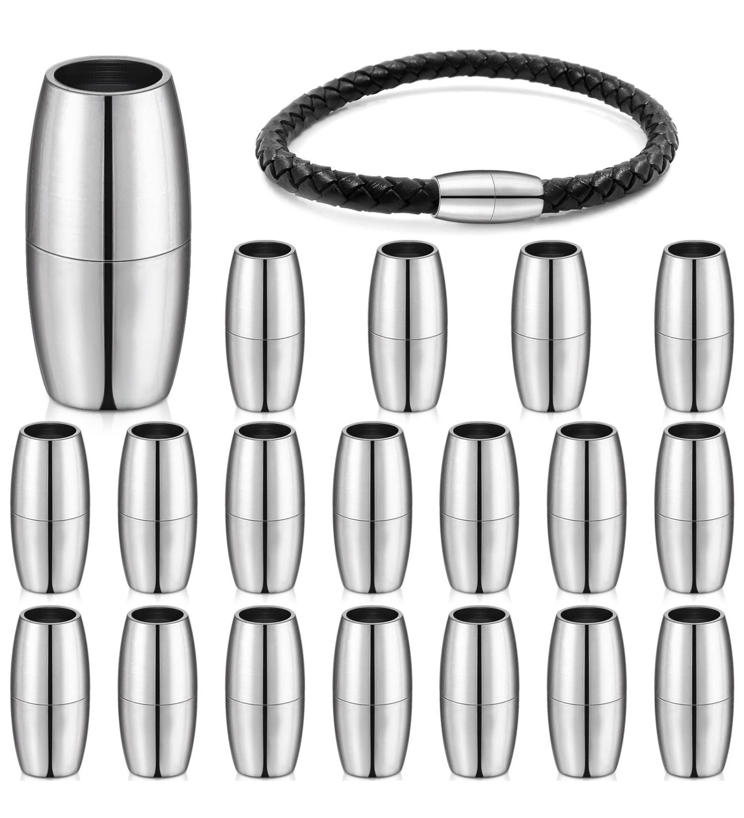 20 Pcs 5mm Magnetic Clasps for Bracelet & Necklace Making - DIY Jewelry Supplies - Buy Online on SooperMarket.com