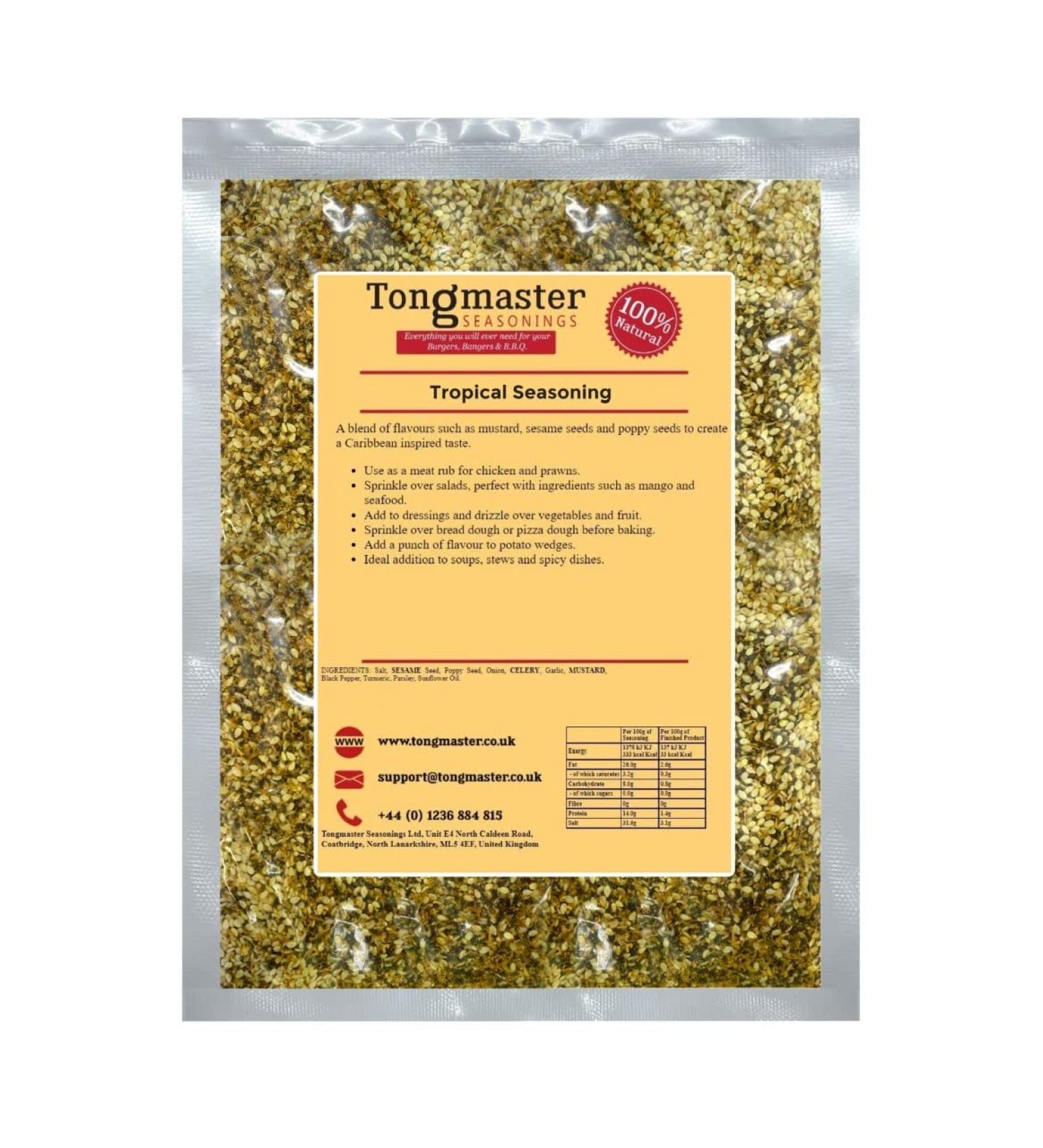 Tropical Seasoning - Spice Rub - 50g