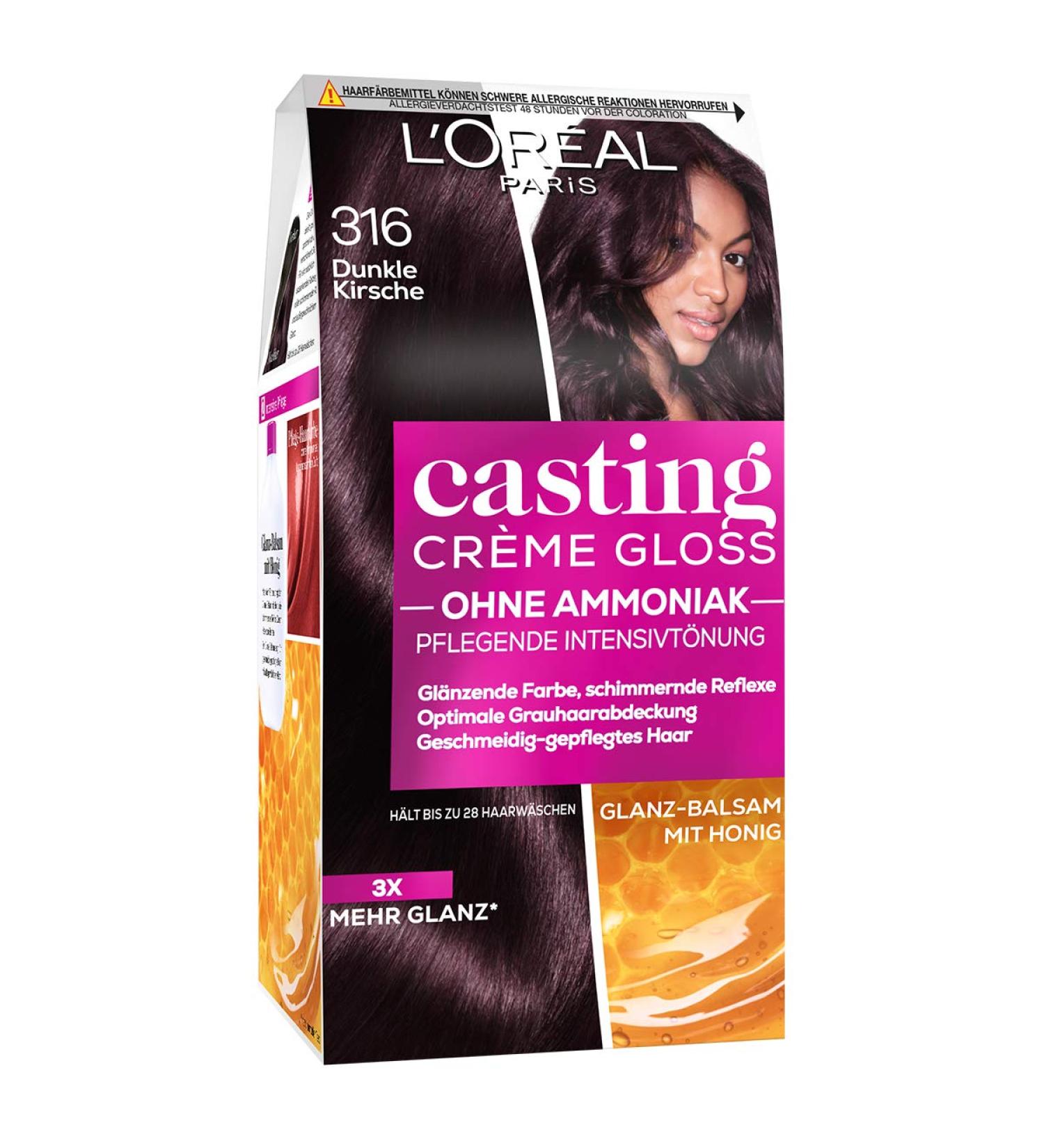 L'Or al Casting Creme Gloss No. 316 Dark Cherry Hair Color - 1 Count - Buy Online on SooperMarket.com