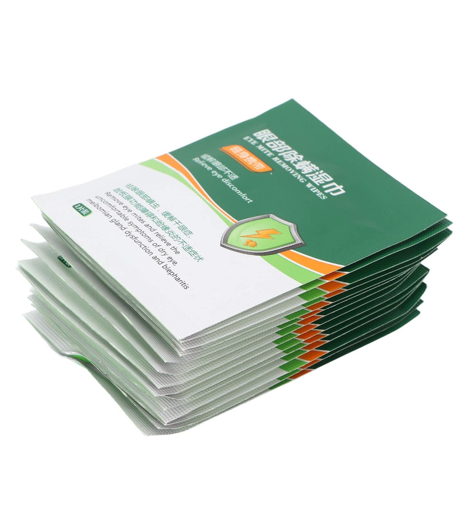 15 Eyelid Cleaning Cloths - Tea Tree Oil Eye Towels for Dry Itchy Eyes & Mite Removal - International Shipping - Buy Online on SooperMarket.com