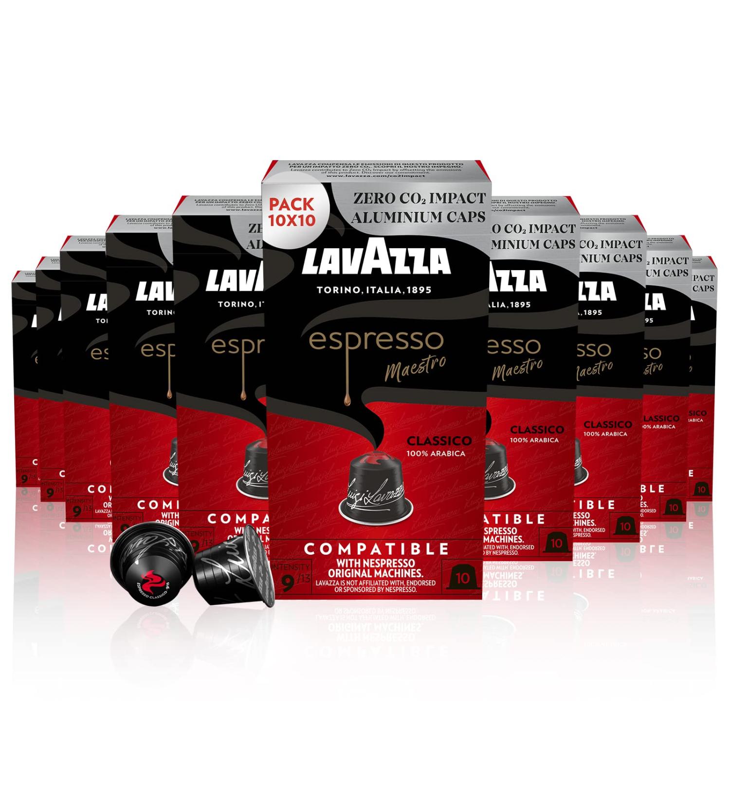 Lavazza Espresso Maestro Classico - Medium Roast Espresso Capsules (10 Pack) | Shipping Worldwide - Buy Online on SooperMarket.com