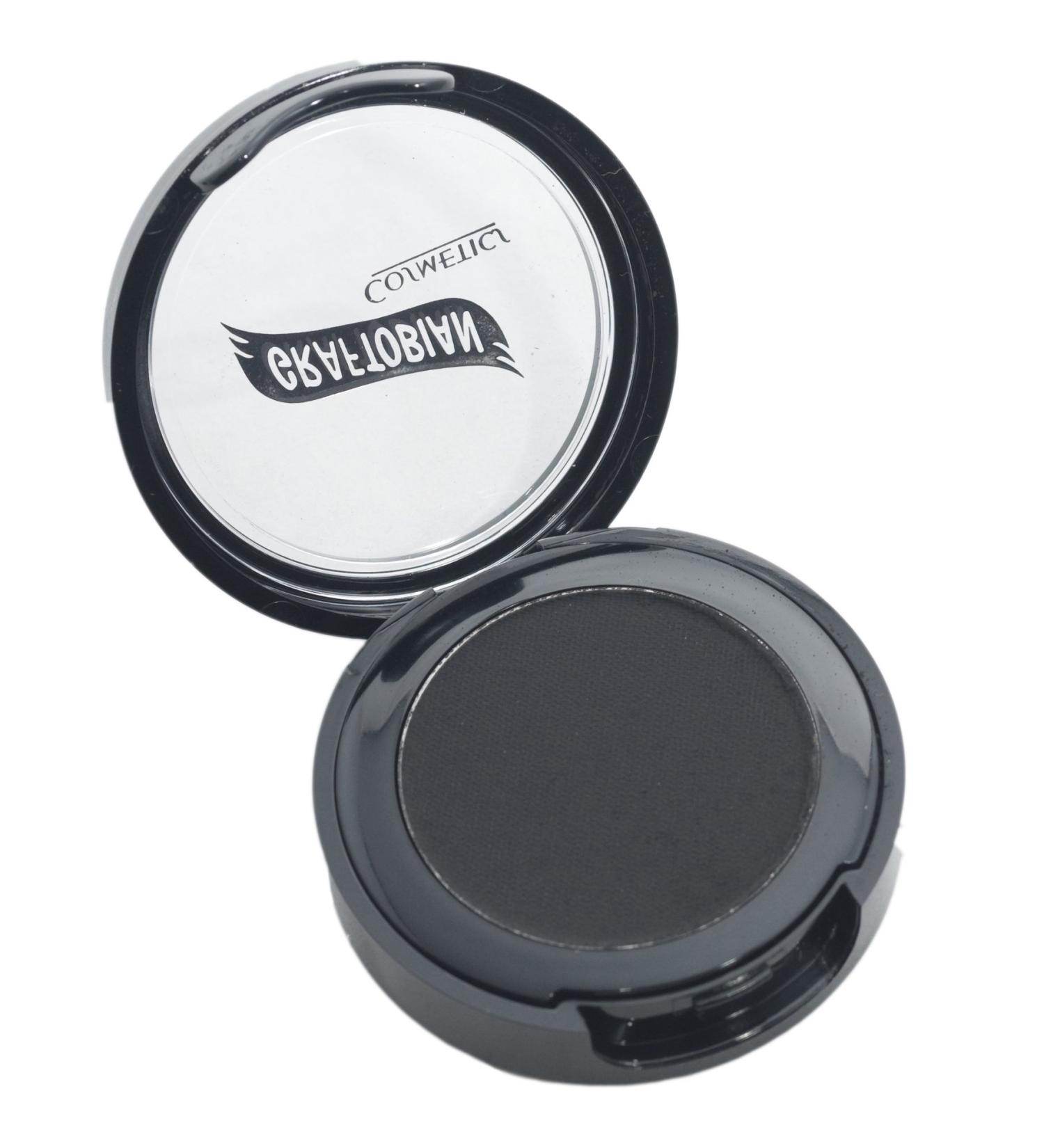 Graftobian Professional HD Cake Eyeliner in Jet Black | Water-Activated Pressed Powder Eyeliner for Long-Lasting Wear | Made in USA - Buy Online on SooperMarket.com
