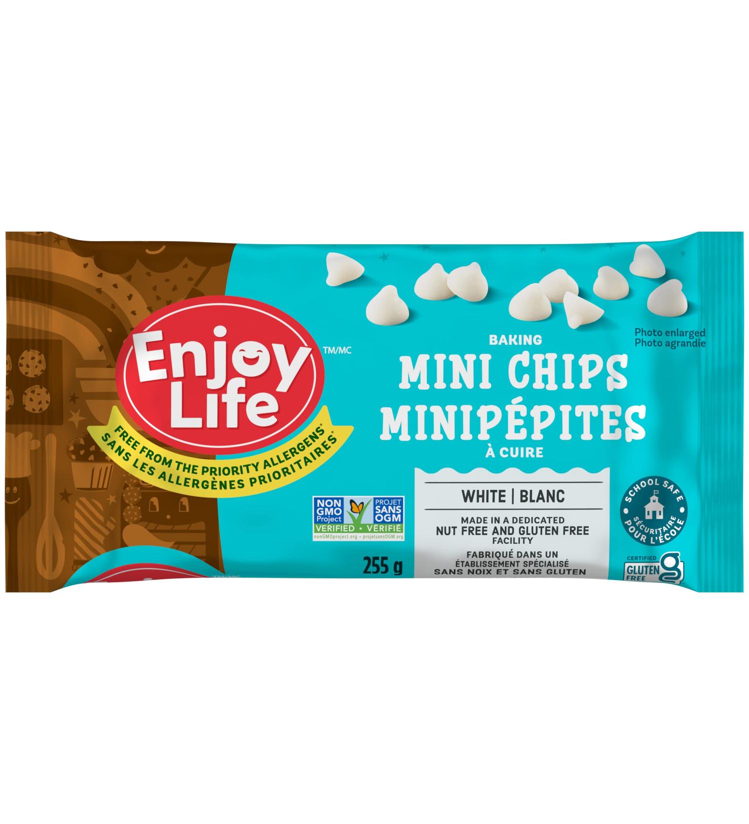 Enjoy Life Mini Chocolate Chips White Chocolate 12x255G